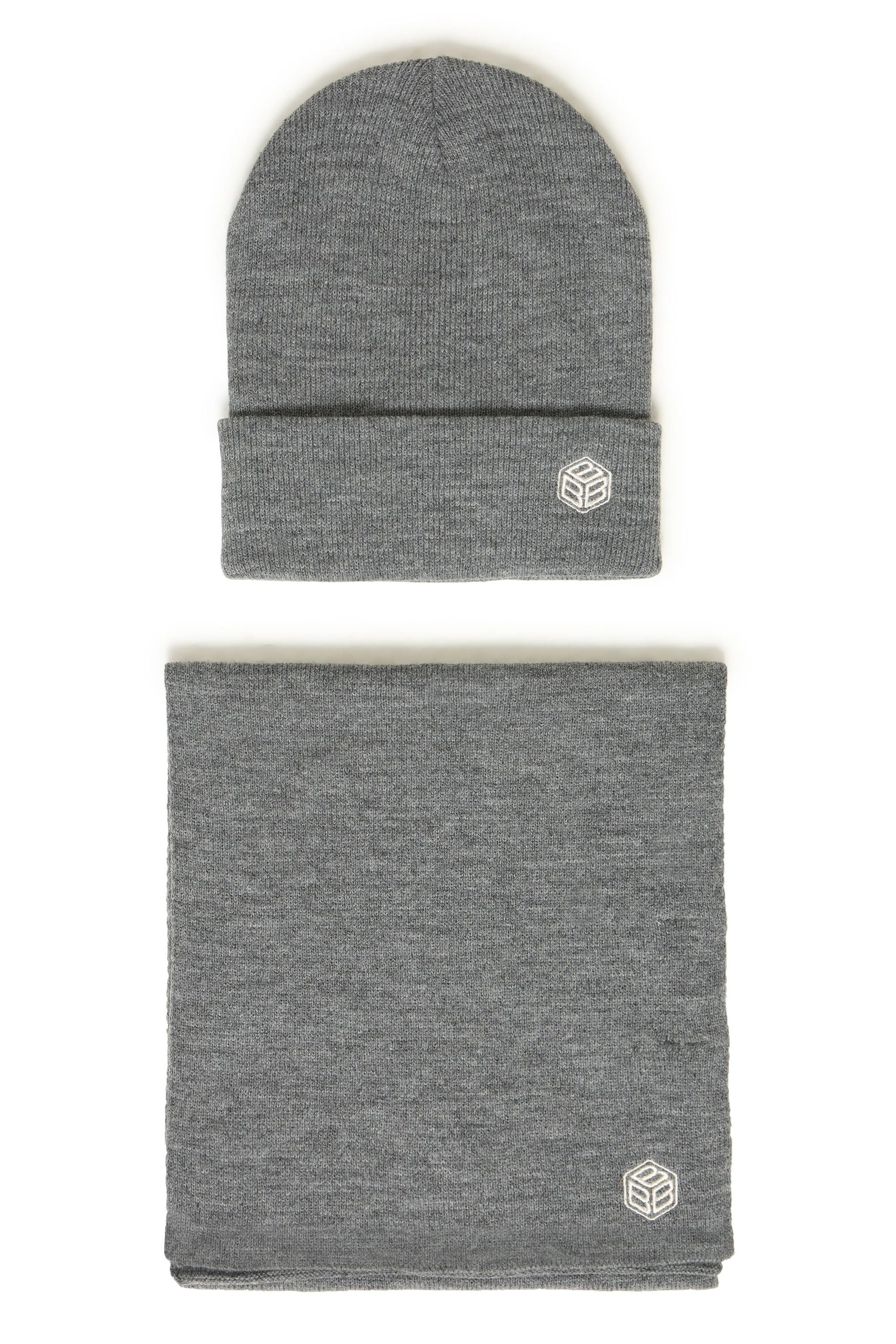 BLEND Herren Beanie "Beanie BHScean pack", grau, 100% Polyacryl PAN., Mützen
