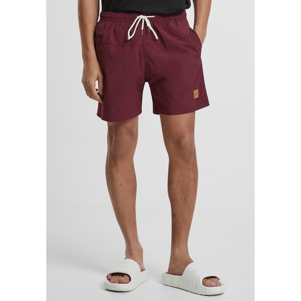 URBAN CLASSICS Badeshorts »Urban Classics Herren Block Swim Shorts«