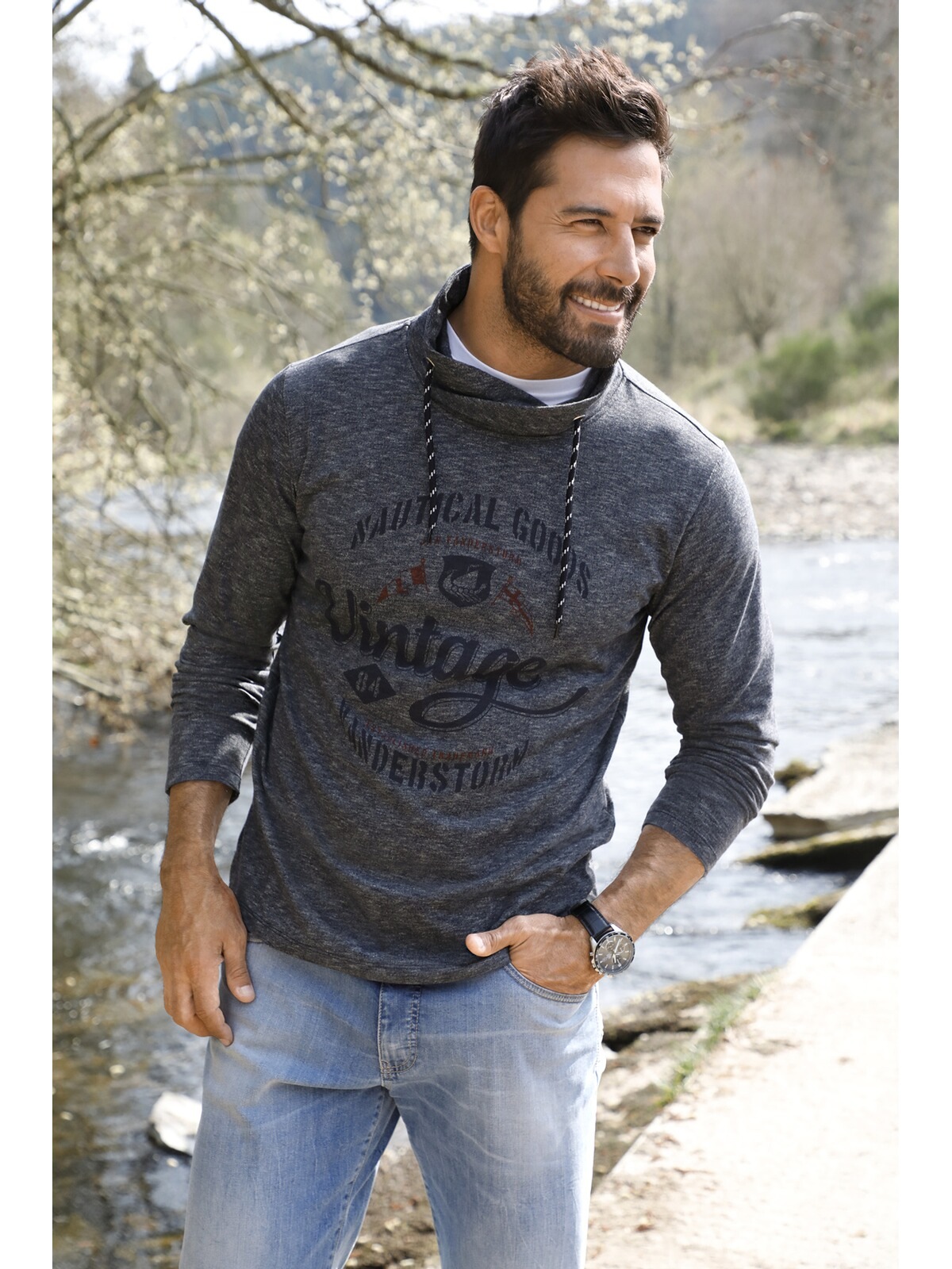 Jan Vanderstorm Sweatshirt »Sweatshirt HAGEN«