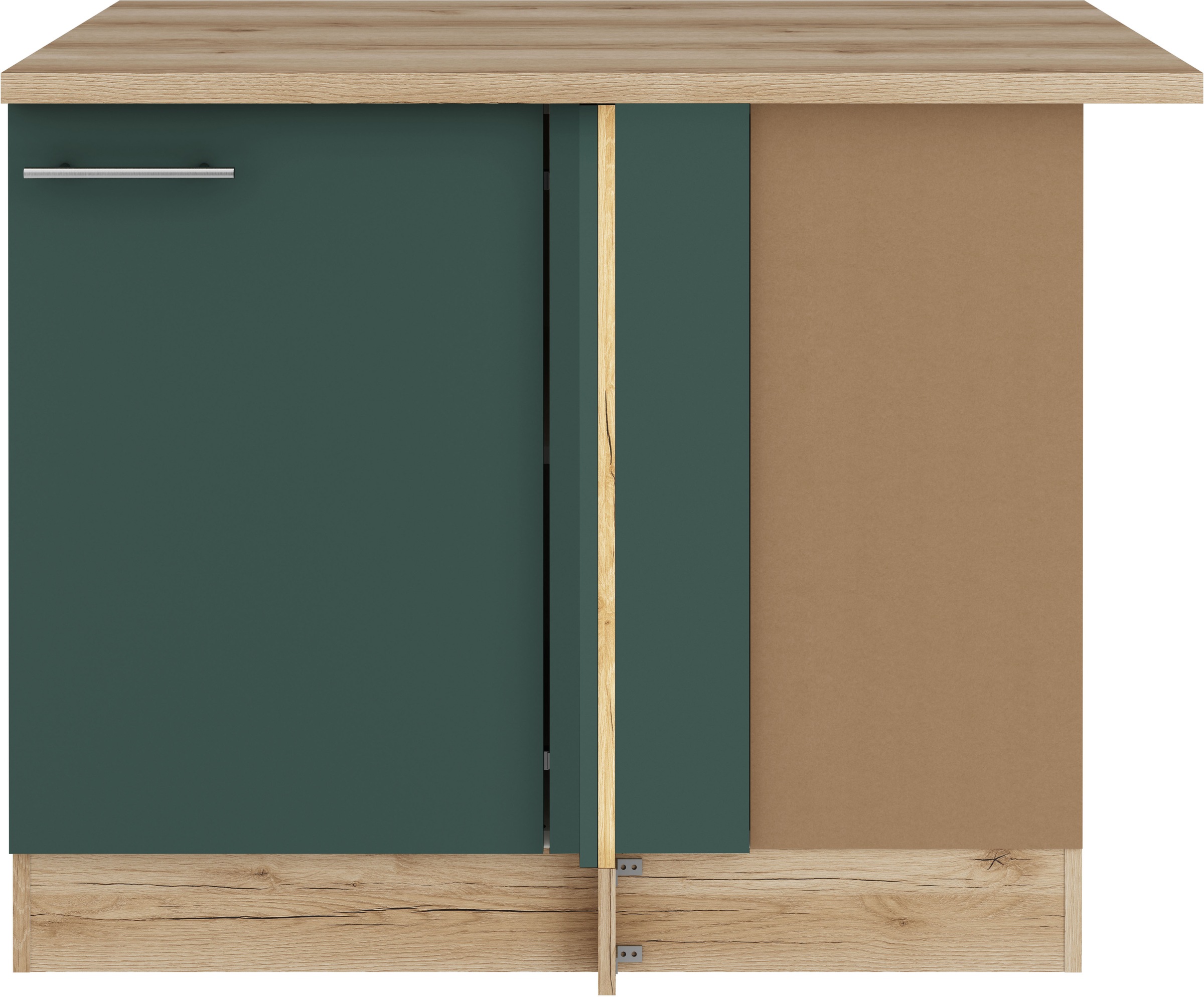 OPTIFIT Eckunterschrank »Bella«, Breite 100 cm, Türanschlag wechselbar