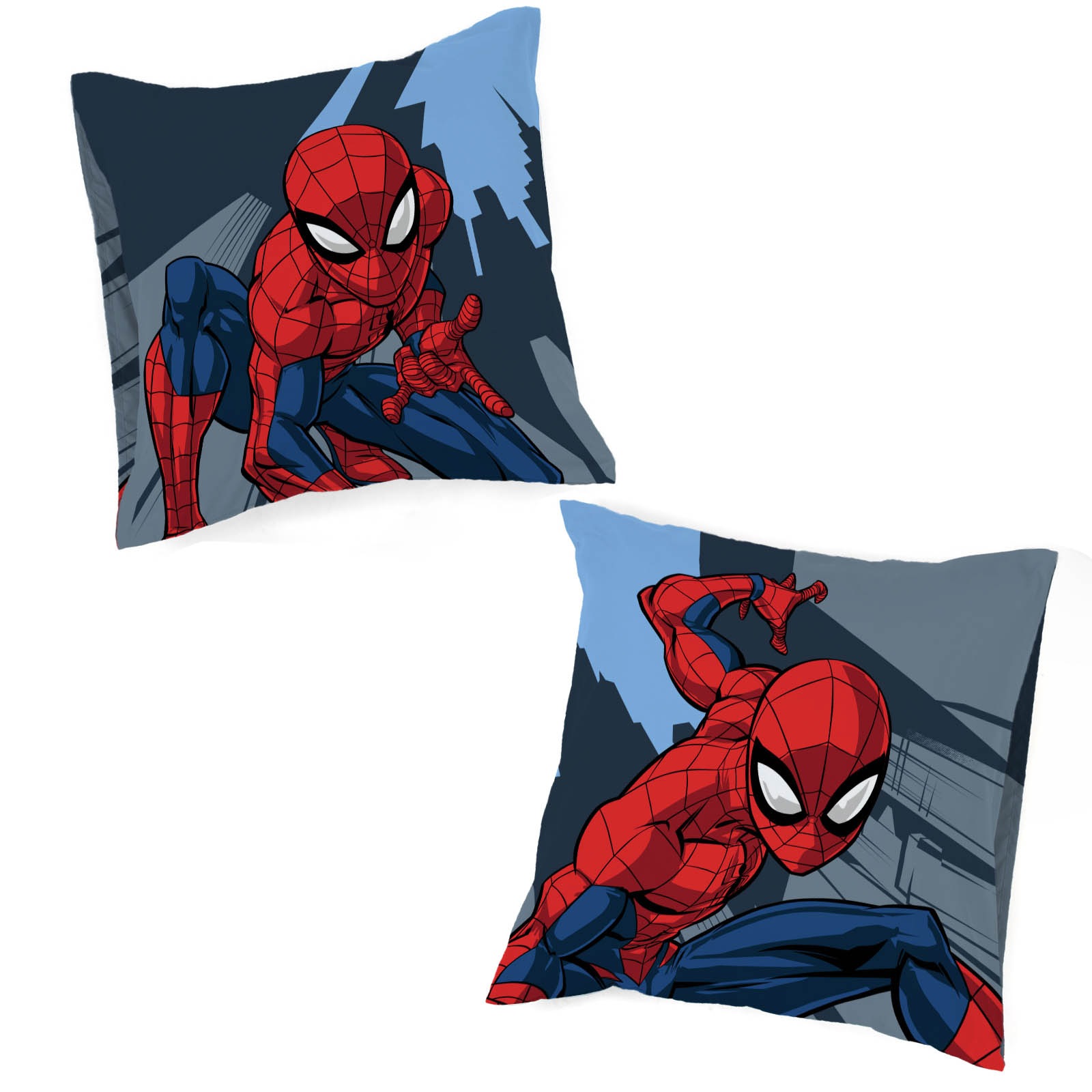 Thumbnail - MARVEL Kinderbettwäsche "Marvel Spiderman Bettbezug-Set 135x200 cm + Kissenbezug 80x80 cm" 2 tlg. 100 % Baumwolle, masch...