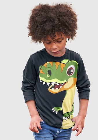 Langarmshirt »CURIOUS DINO«