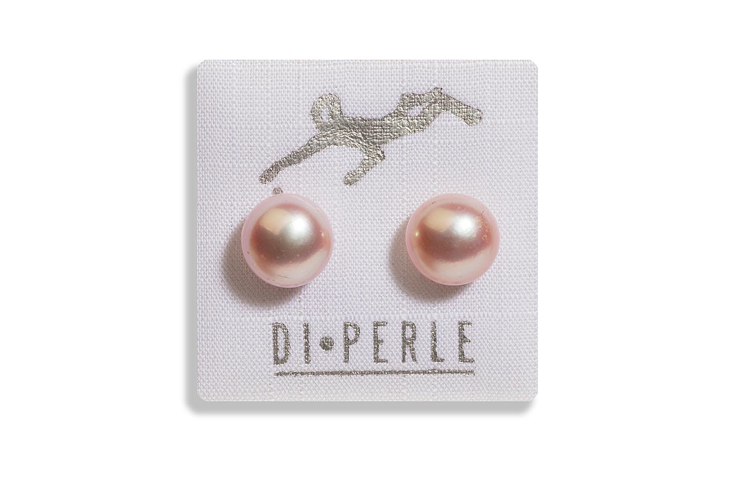 Adelia's Pearl Stud Earrings Beige 585 Yellow Gold