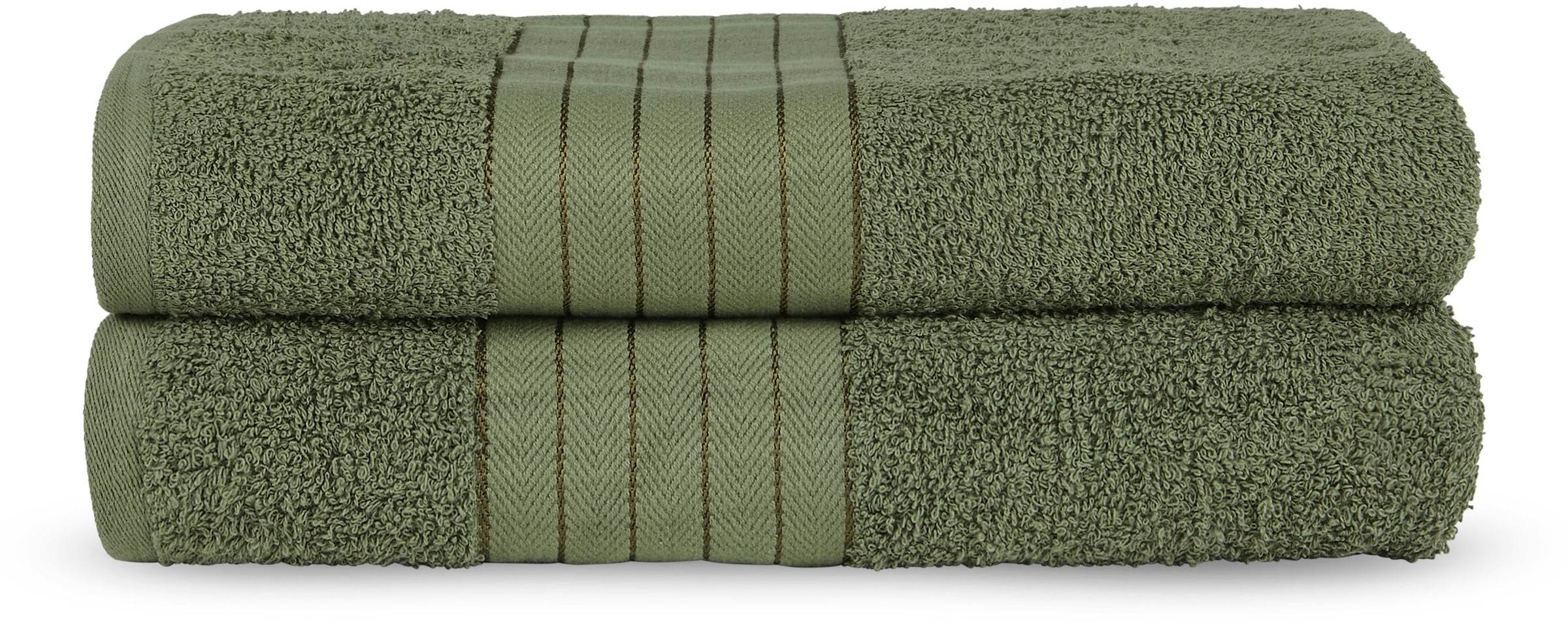 good morning Badetuch "Uni Towels" Baumwolle, Walkfrottee, Bordüre, 500 GSM günstig online kaufen