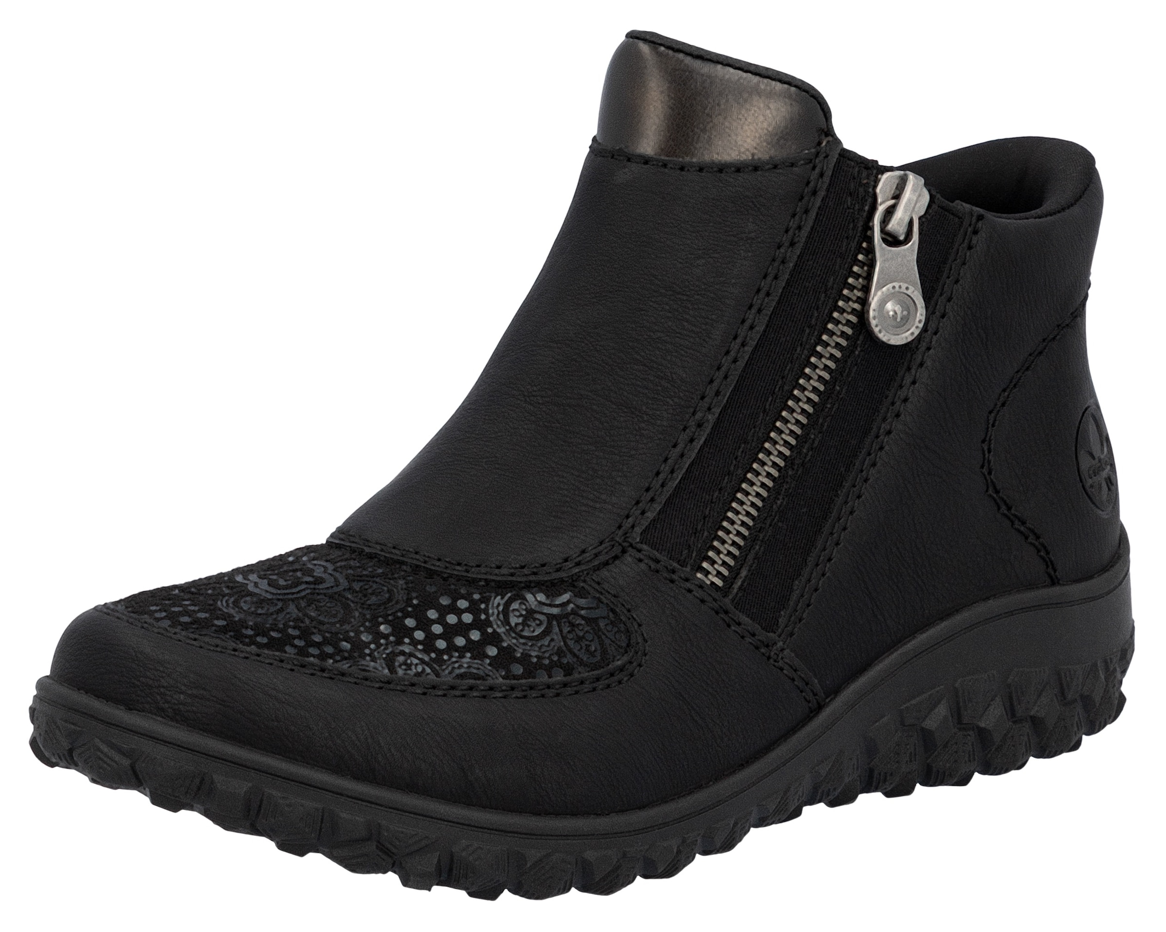 Rieker Schlupfboots "Ready2GO", Stiefelette, Casual-Boots, Profilsohle, mit günstig online kaufen