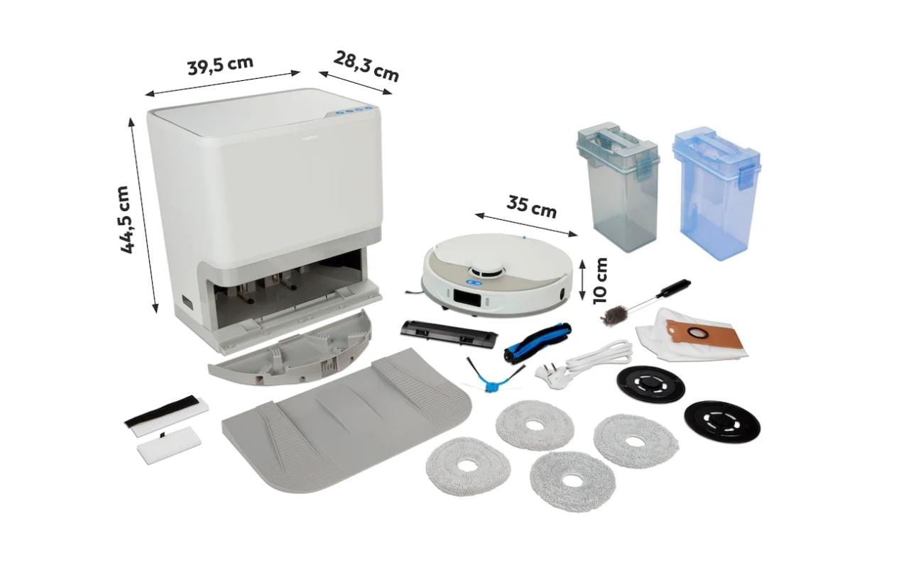 Medion® Nass-Trocken-Saugroboter »MD 12039 X55 SW+«
