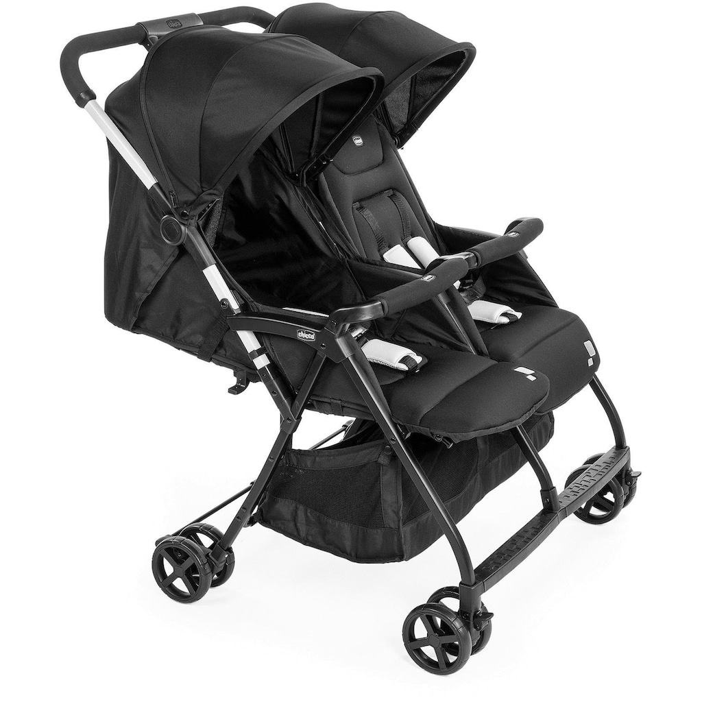 Chicco Zwillingsbuggy »OHlalà Twin, Silver Cat«, 15 kg