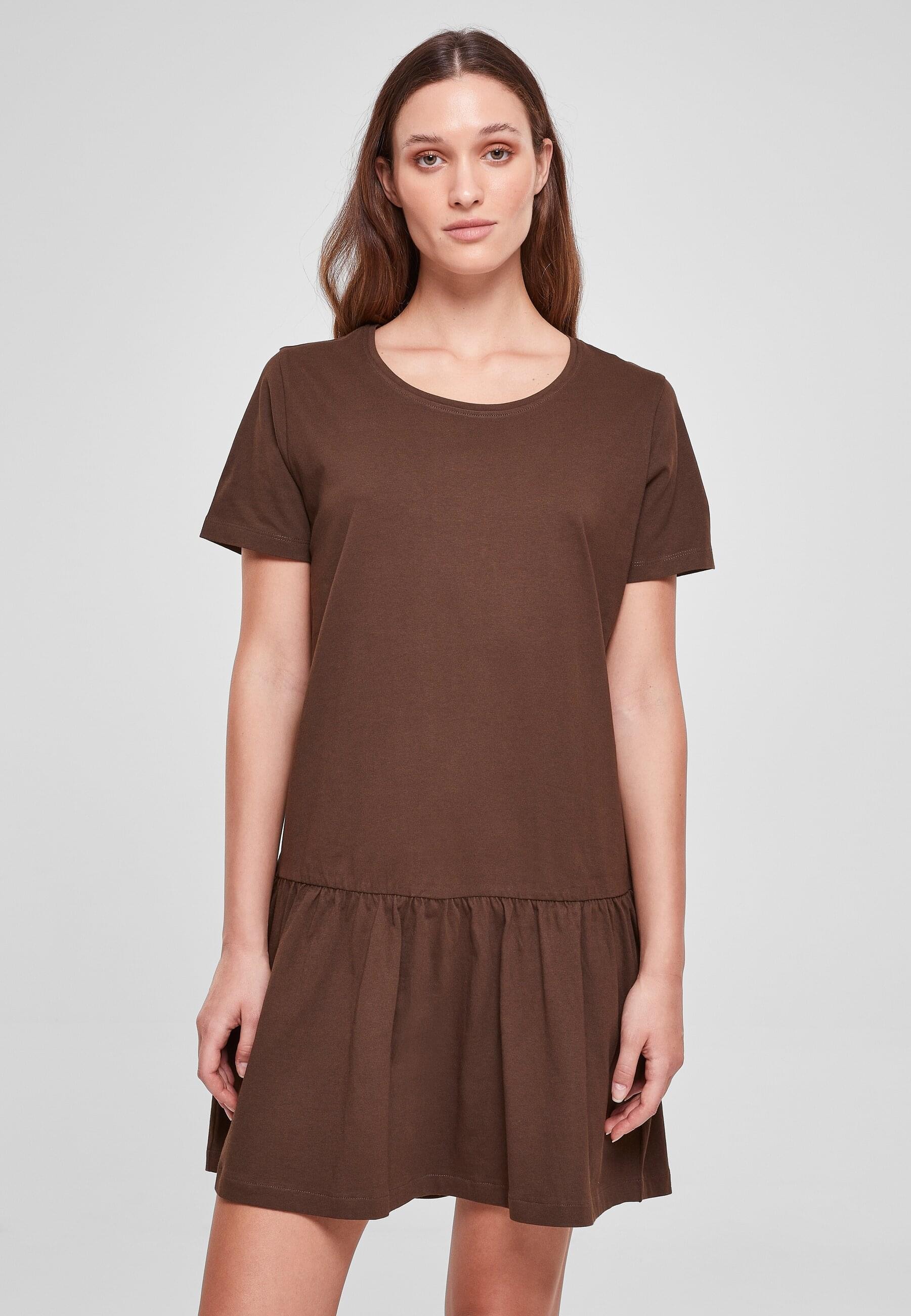 URBAN CLASSICS Shirtkleid »Urban Classics Damen Ladies Valance Tee Dress«, (1 tlg.)