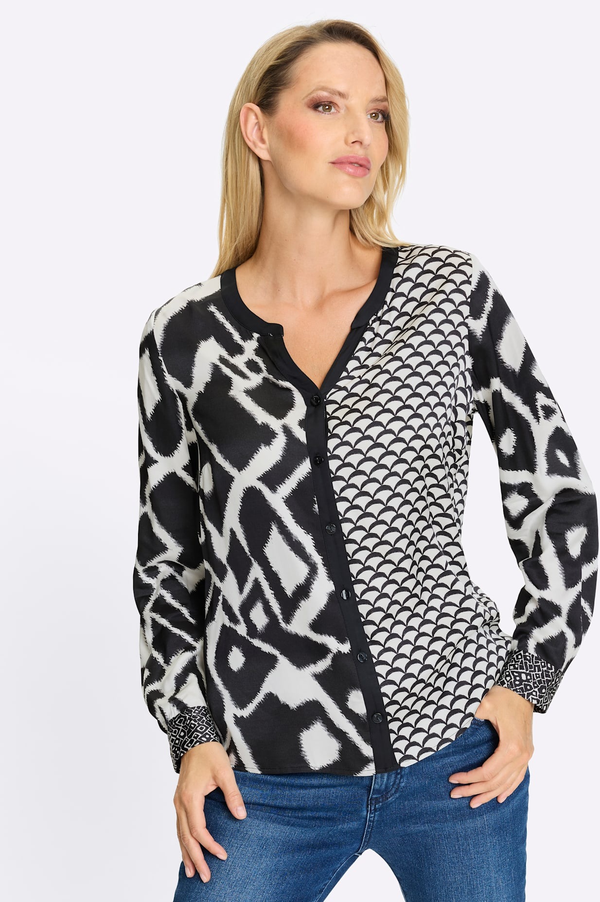 heine Druckbluse günstig online kaufen