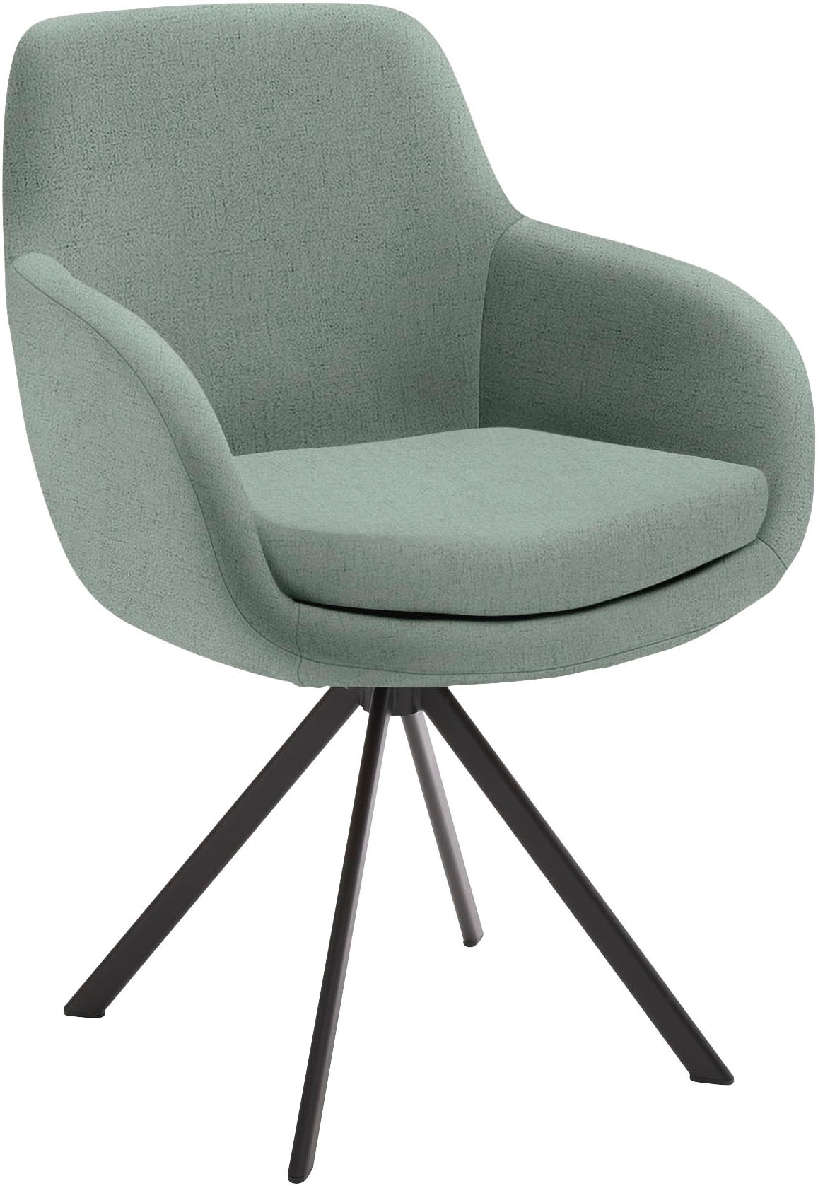 Musterring Esszimmerstuhl "Tavia" (Set) 2 Stk.Stativgestell Eisen schwarz, günstig online kaufen