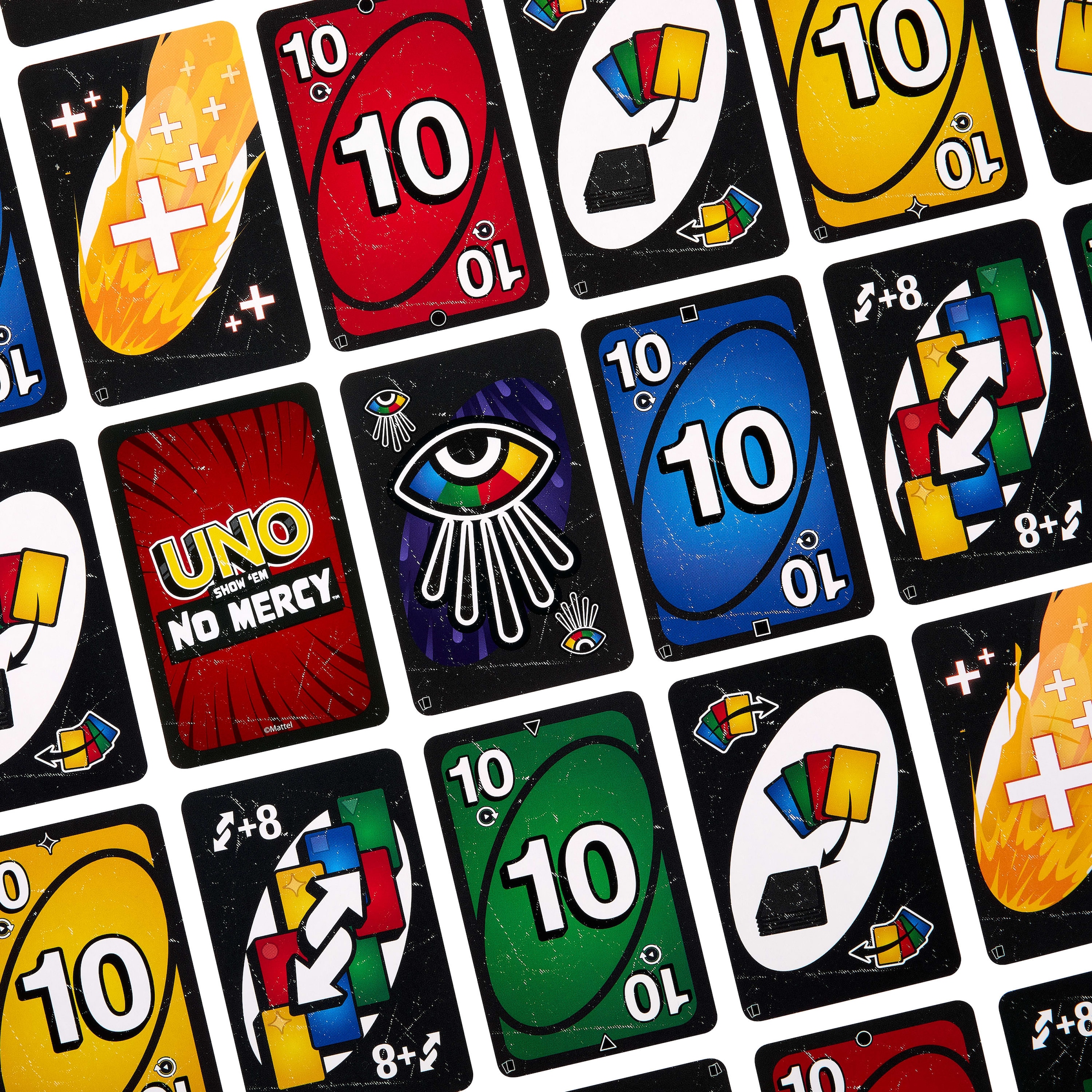 Mattel games Spiel »Erweiterungsset -UNO Show 'em No Mercy«