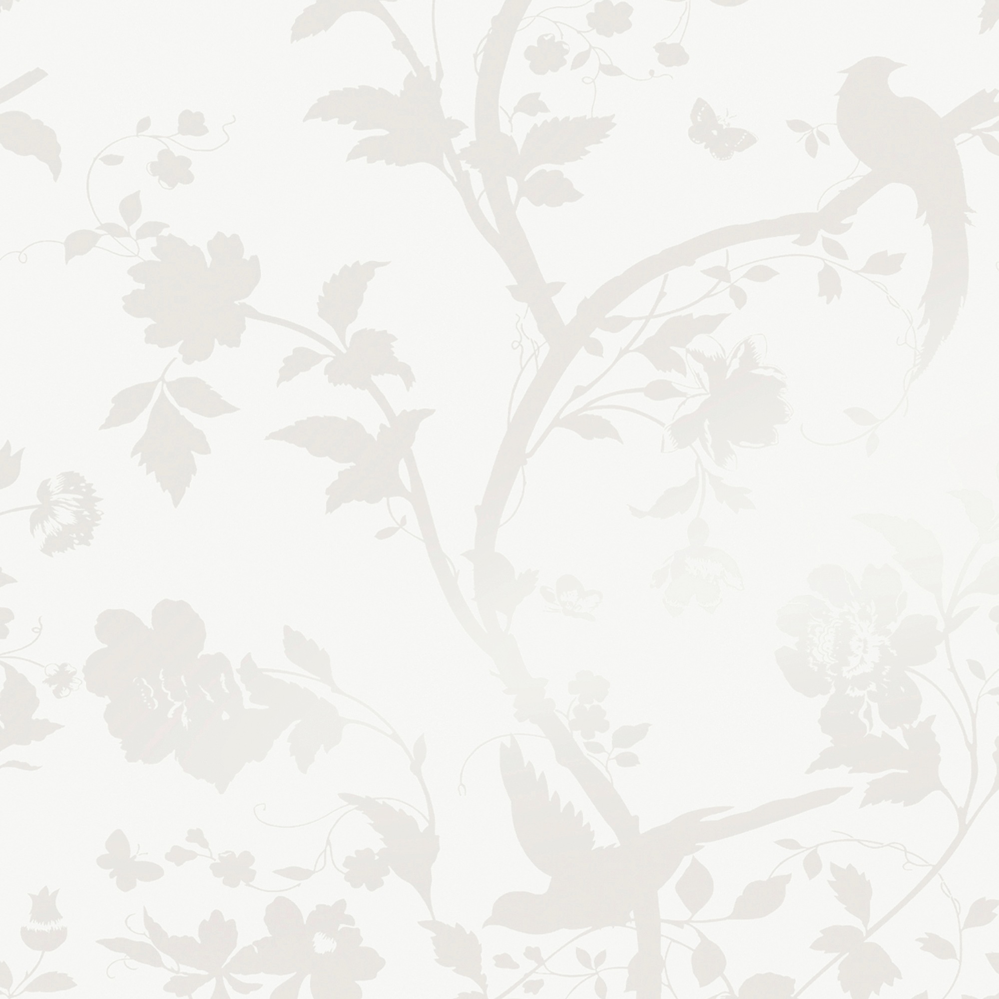 LAURA ASHLEY Vliestapete "Oriental" gemustert glatt FSC zertifiziert, mit lebhaftem Druck, 10 Meter Länge