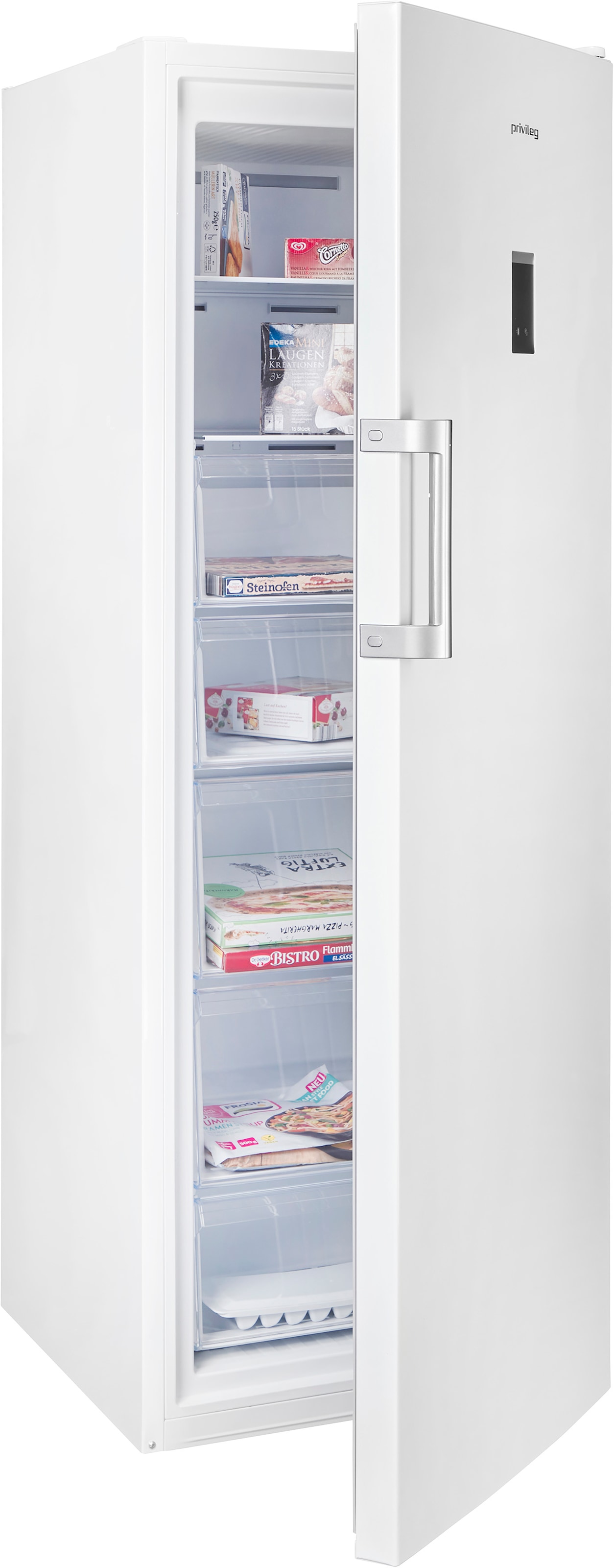 Privileg Gefrierschrank "PFN W17160D" 170,5 cm hoch 59,7 cm breit NoFrost – nie wieder Abtauen im Gefrierteil
