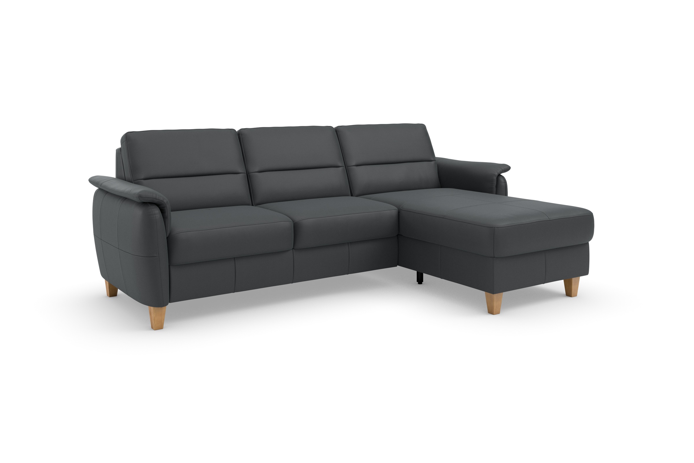 Home affaire Ecksofa »Palmera L-Form«, Federkern, wahlweise mit Bettfunktion und mit/ohne Bettkasten