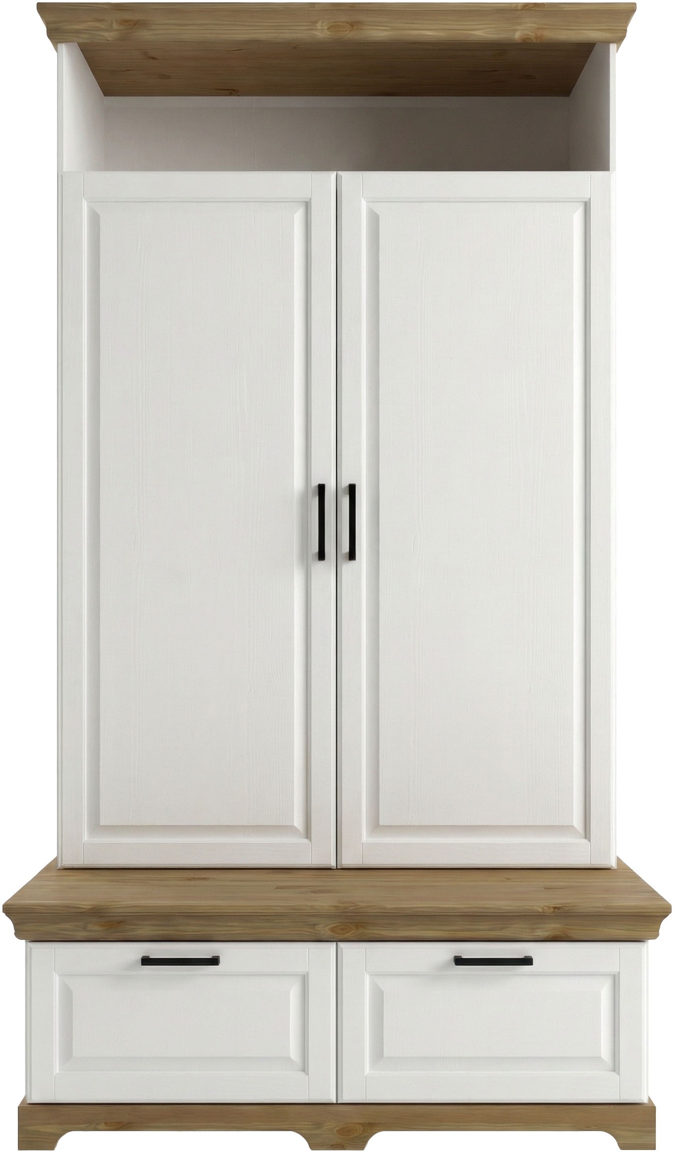 OTTO home Wäscheschrank "Rügen XXL– Landhaus-Charme mit maximalem Stauraum, günstig online kaufen