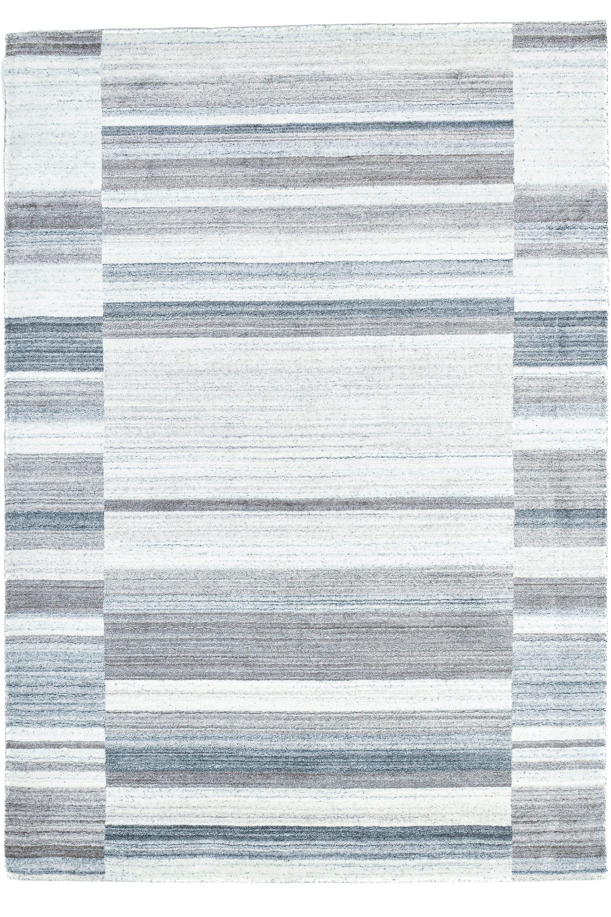 Teppich THEKO "MONTANA LUXURY 973-15", grau, B:200cm H:13mm L:300cm, Viskose, Teppiche, Teppich, Seidenoptik, Obermaterial: 100% Viskose 3