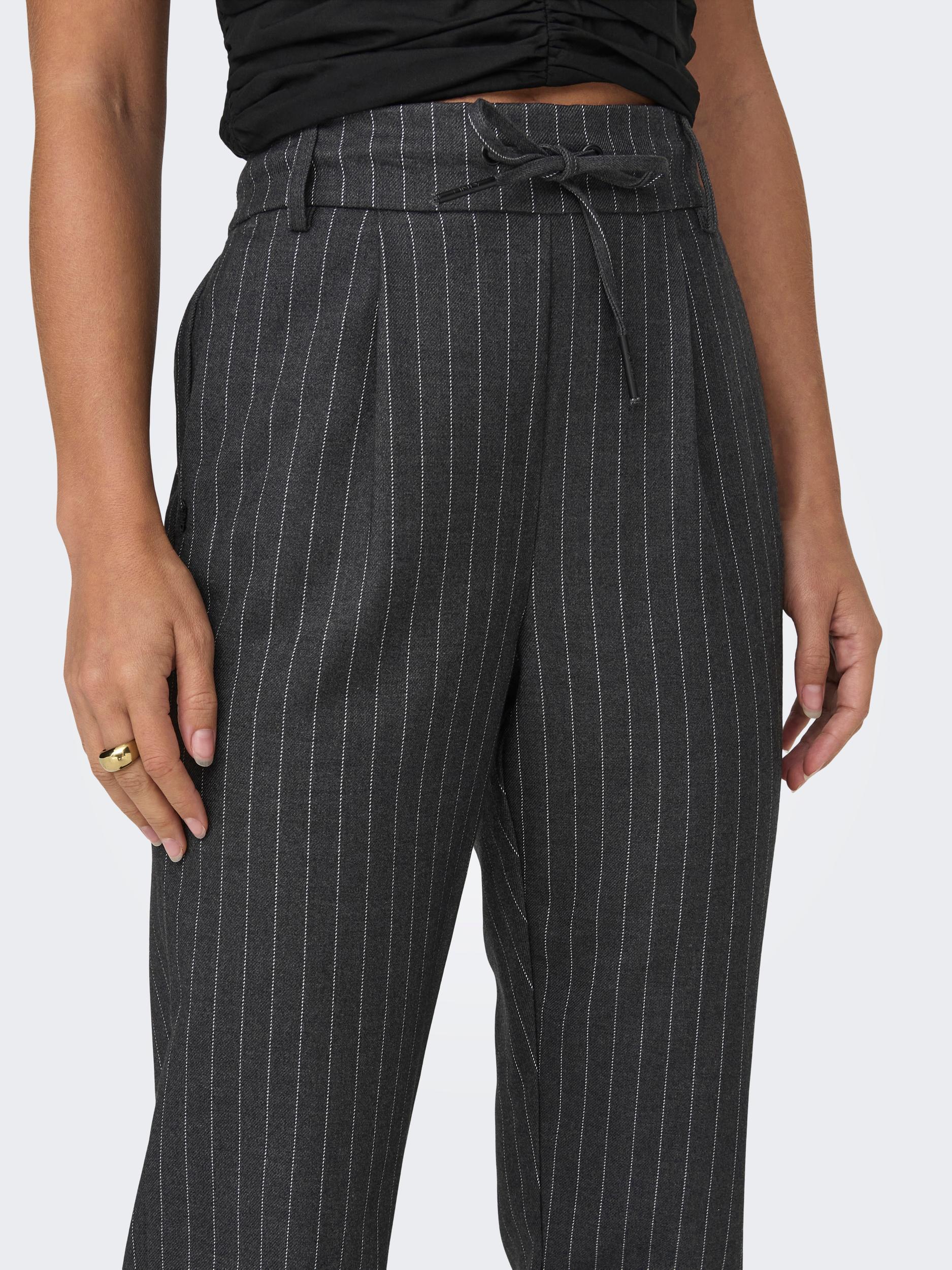 Thumbnail - ONLY Jogger Pants "ONLPOPTRASH-NAJA FINE STRIPE PNT NOOS"