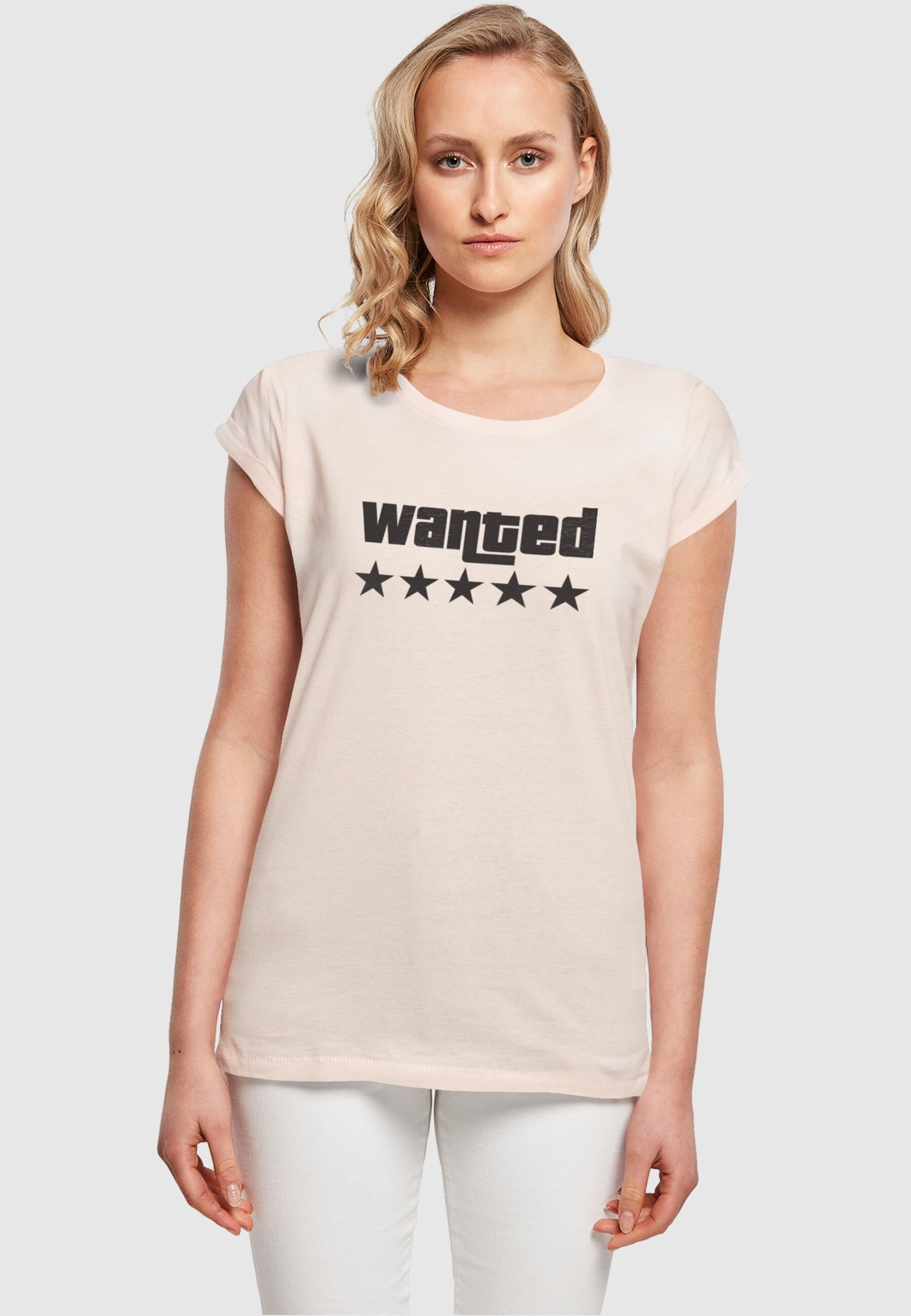 BAUR (1 Merchcode online »Damen Tee«, tlg.) | Laides Shoulder Extended kaufen Wanted T-Shirt