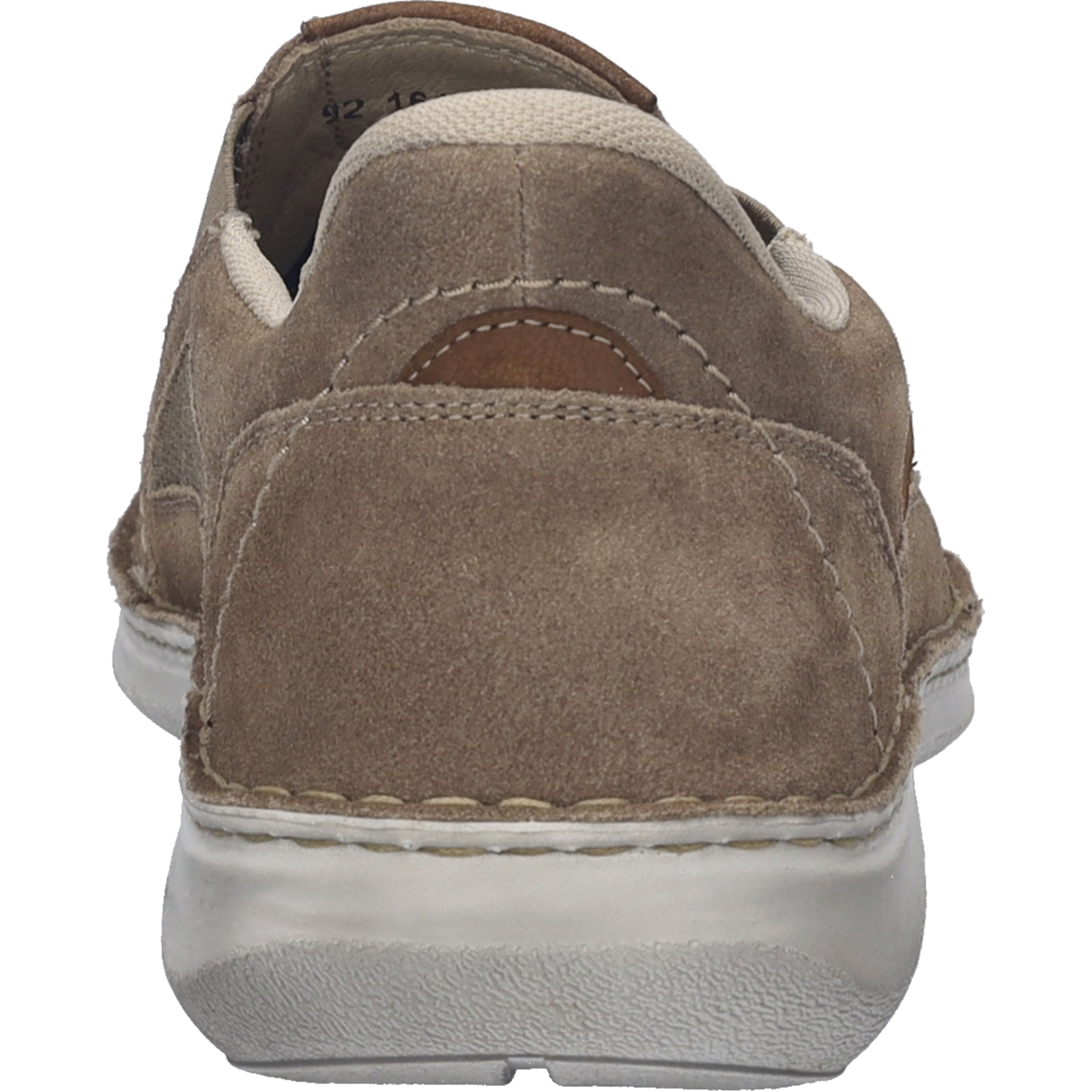Slipper JOSEF SEIBEL "New Anvers 25, sand-kombi", Herren, Gr. 45, beige (sand, kombi), Obermaterial: 80% Rindsleder Leather cow. 20% Textilmaterial TEXMAT., Schuhe Slipper 3