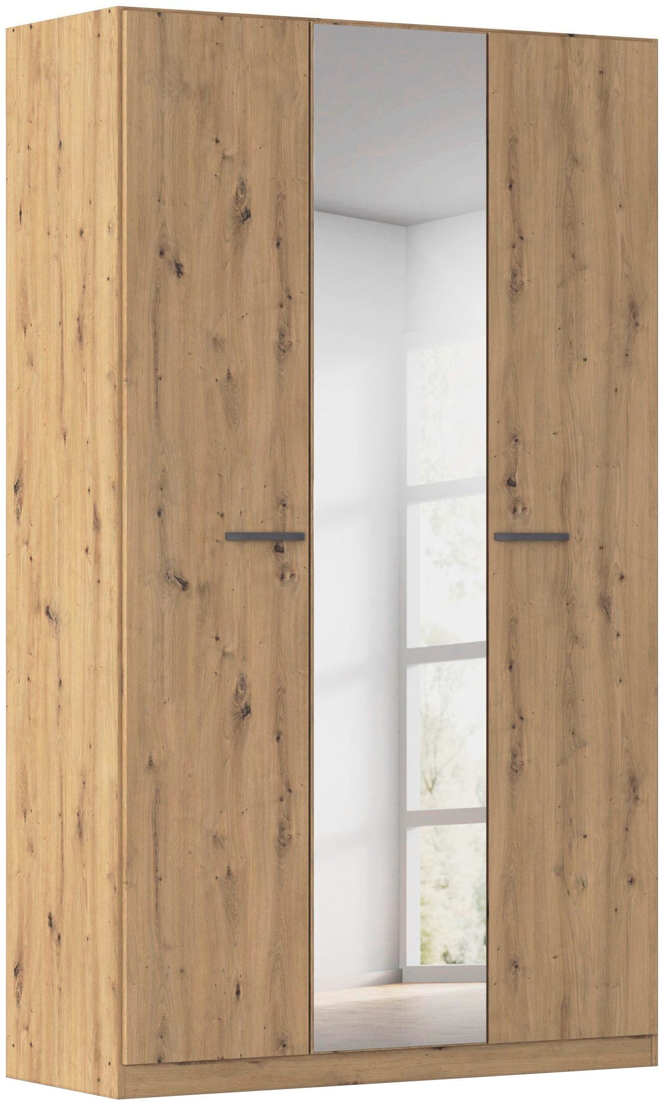 OTTO home Kleiderschrank "Mehrzweckschrank Aktenschrank Möbel Mietswohnung Schlafzimmer OTELI" erhältlich in Breiten 91-360 cm, ab Breite 136cm inkl. Innenschubladen, mit zusätzlichen Einlegeböden, optional mit Spiegel MADE IN GERMANY