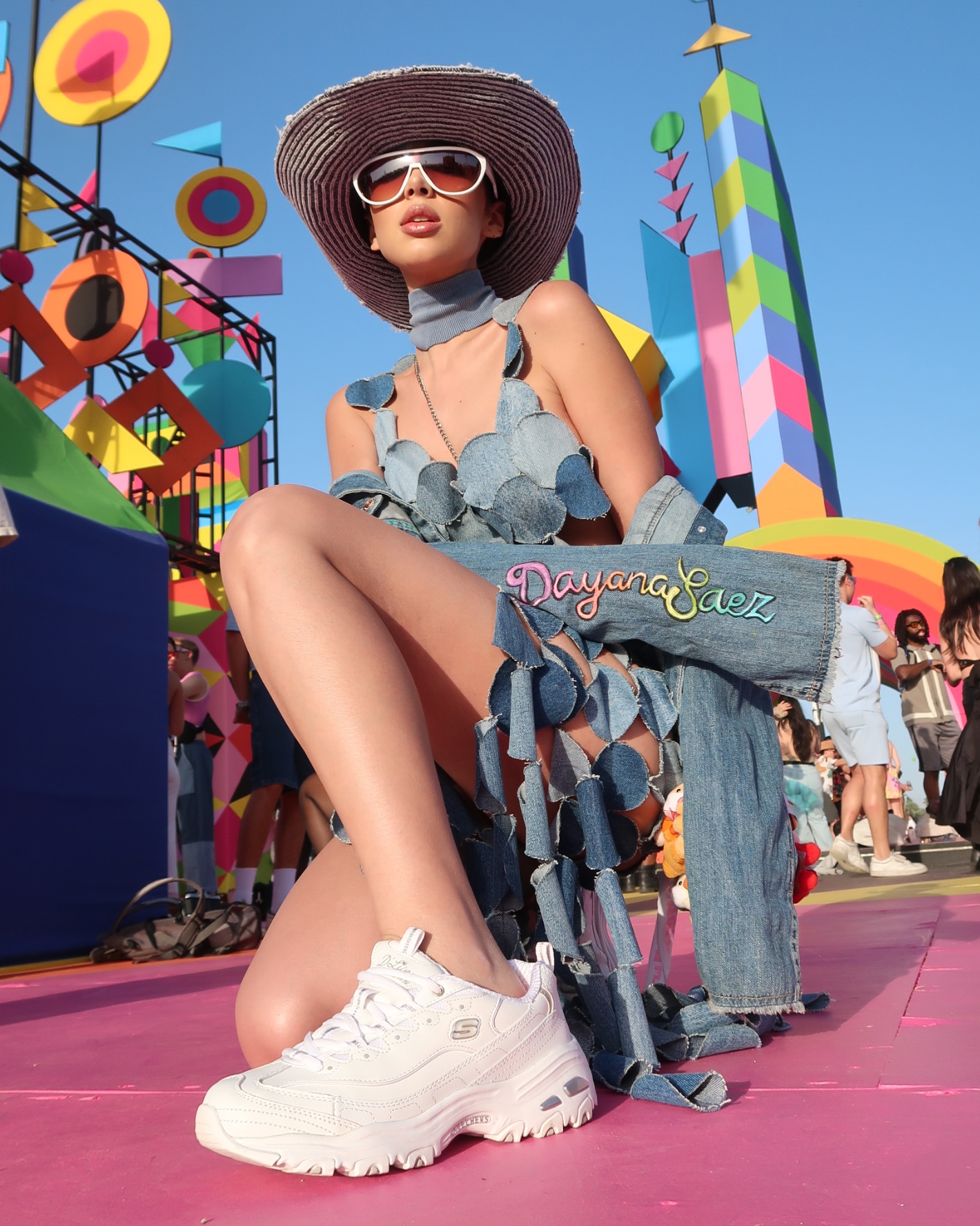 Skechers Sneaker »D´Lites-Fresh Start«, Freizeitschuh, Halbschuh, Schnürschuh mit Bio-Dri-Ausstattung