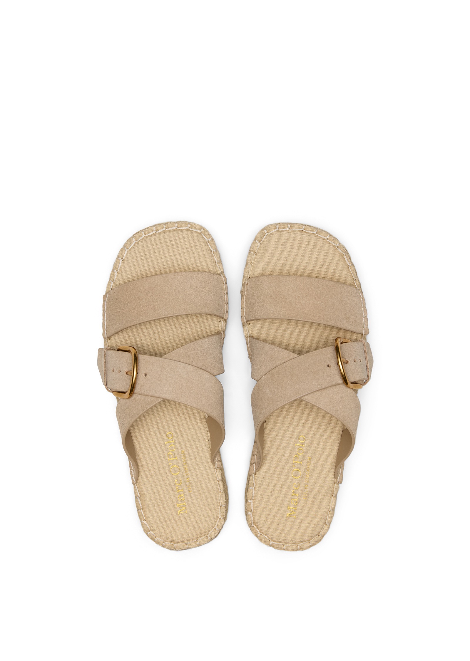 Marc O'Polo Sandale »mit Velourslederriemen«