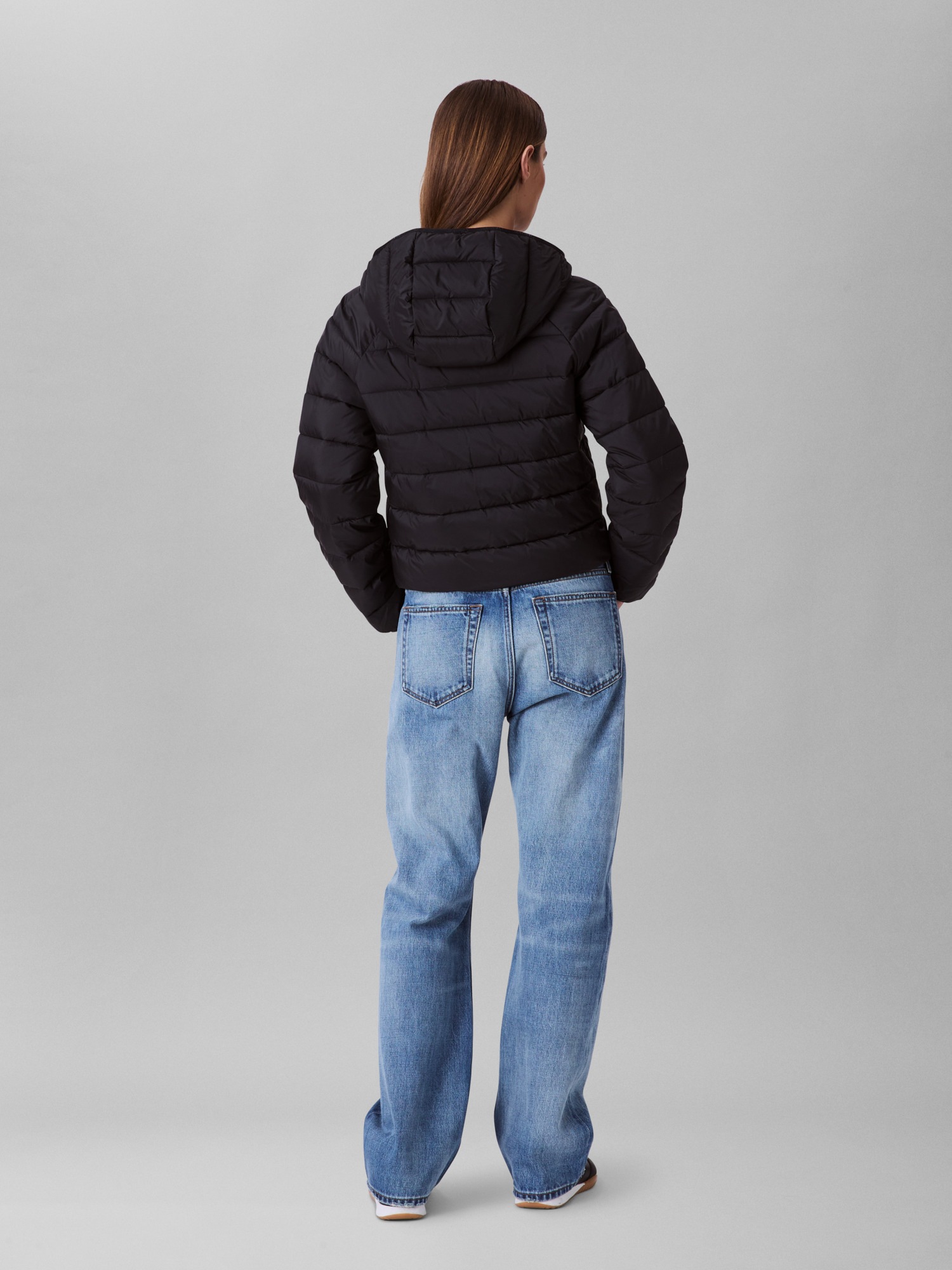 Calvin Klein Jeans Steppjacke »LGHTWGHT QLTD JCKT P«, mit Kapuze, Mit Rundhalsausschnitt