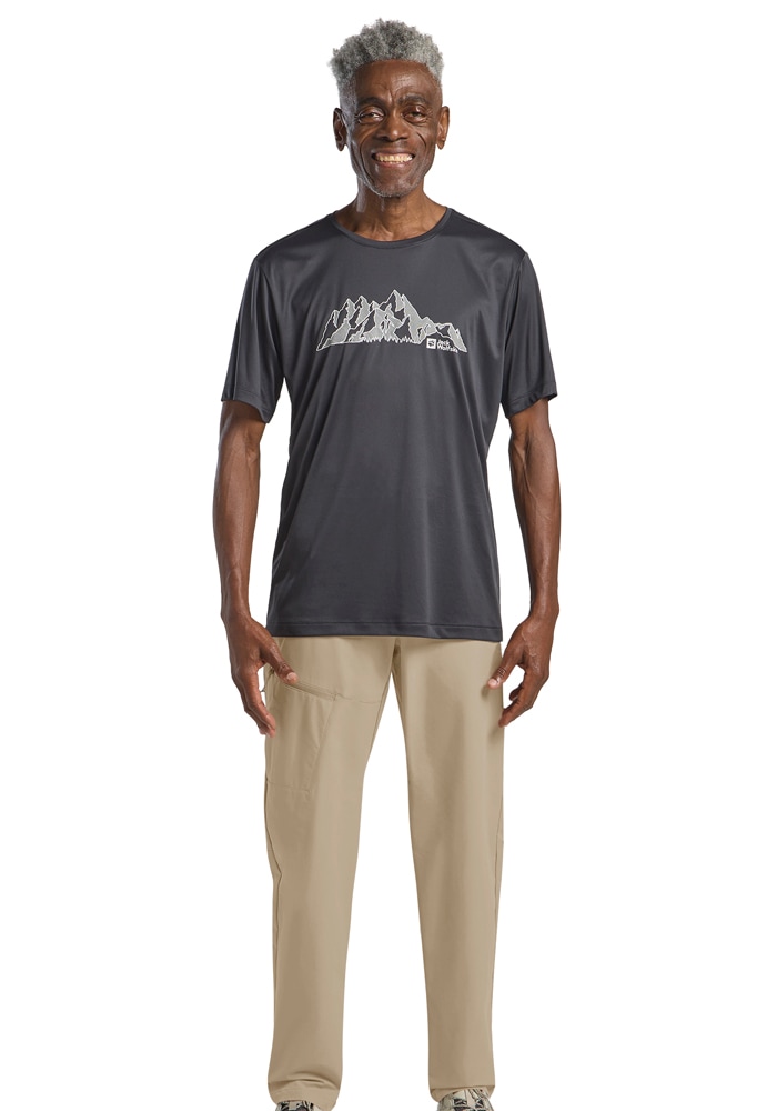 Jack Wolfskin Softshellhose »PICO TRAIL PANTS M«  mit Oberschenkeltasche, windabweisend, atmungsaktiv