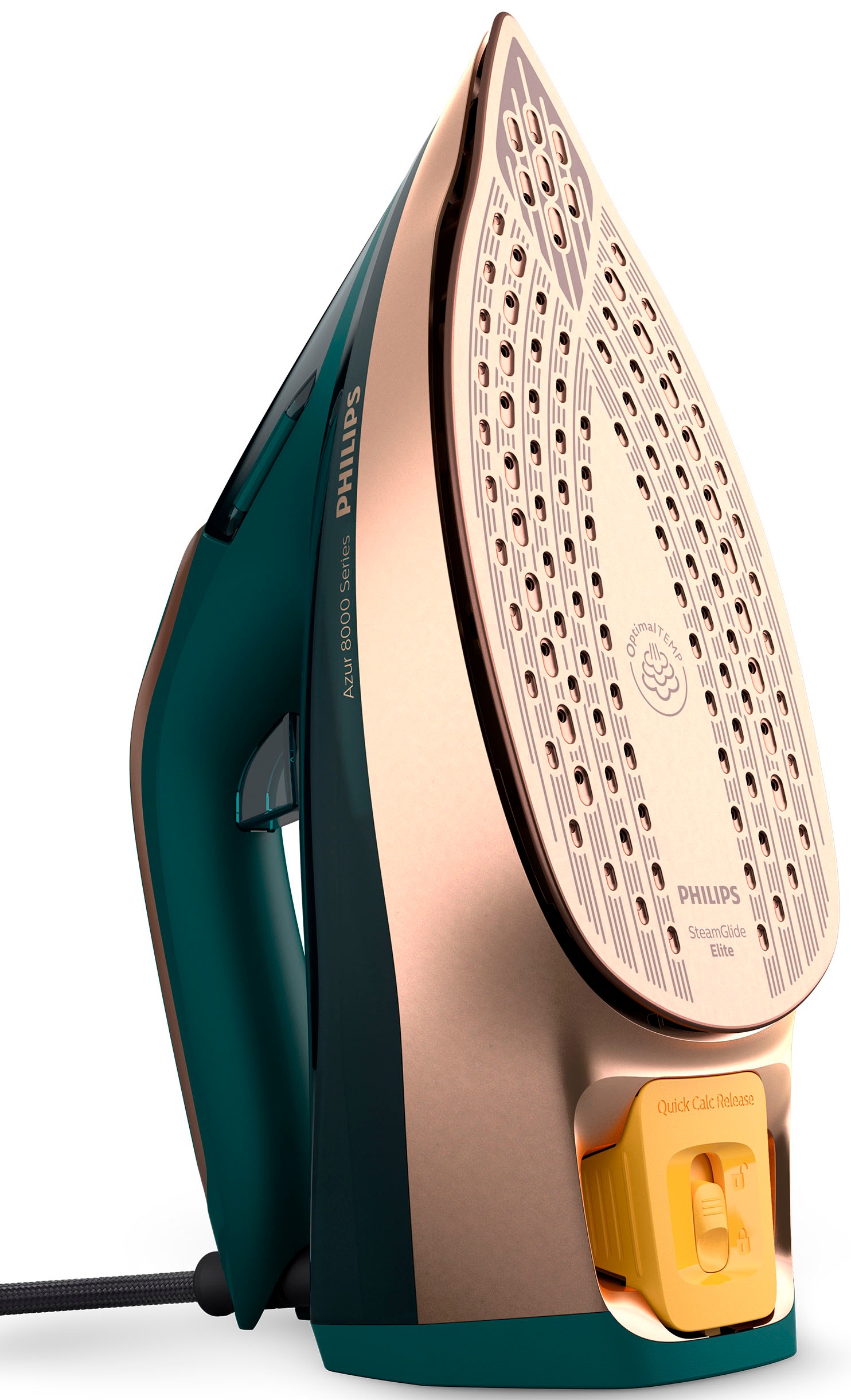 Philips Dampfbügeleisen "DST8030/70" 3000 W SteamGlide Elite Kupfer Bügelso günstig online kaufen