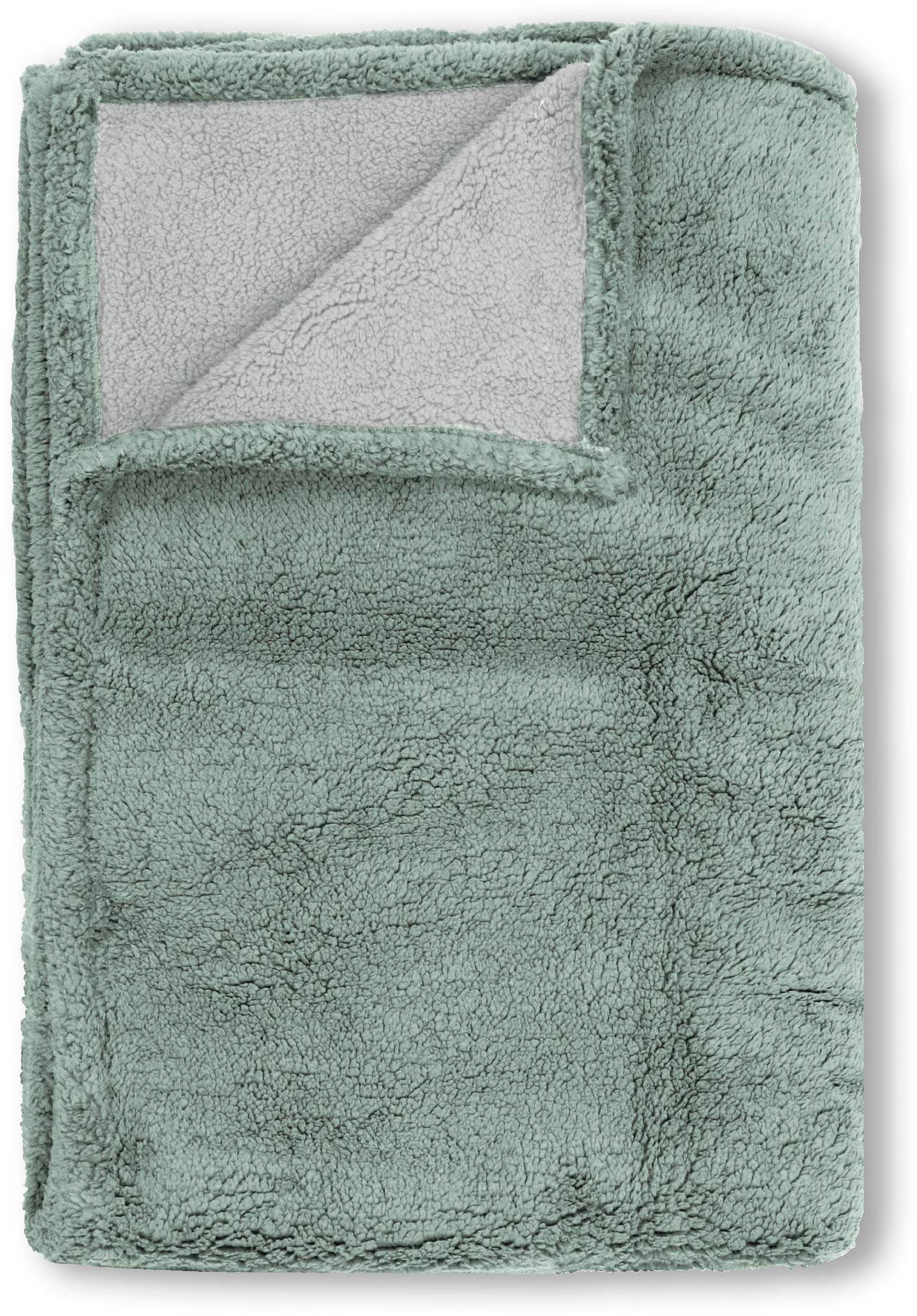Biberna Tagesdecke »Tagesdecke Sherpa«, Kuscheldecke, superweiche + warme Sherpa Wende-Decke