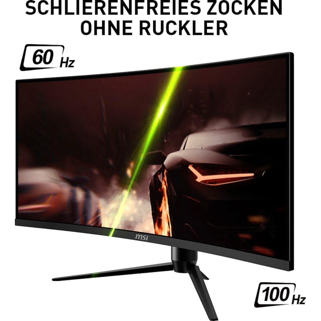 MSI Curved-Gaming-Monitor »Optix MAG342CQRV«, 86 cm/34 Zoll, 3440 x 1440 px, UWQHD, 1 ms Reaktionszeit, 100 Hz