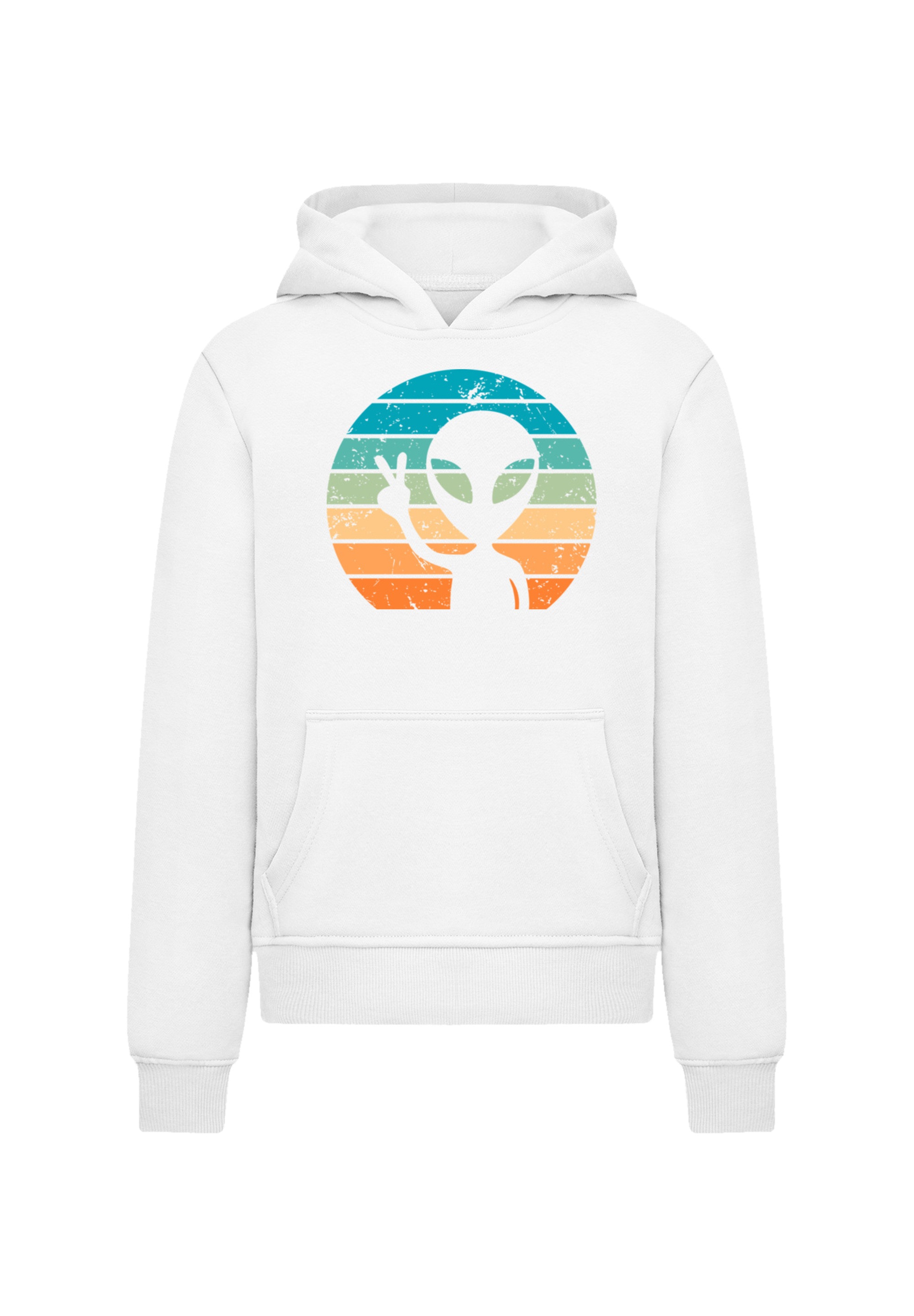 F4NT4STIC Kapuzenpullover »Alien Piece Sonnenuntergang« Premium Qualität