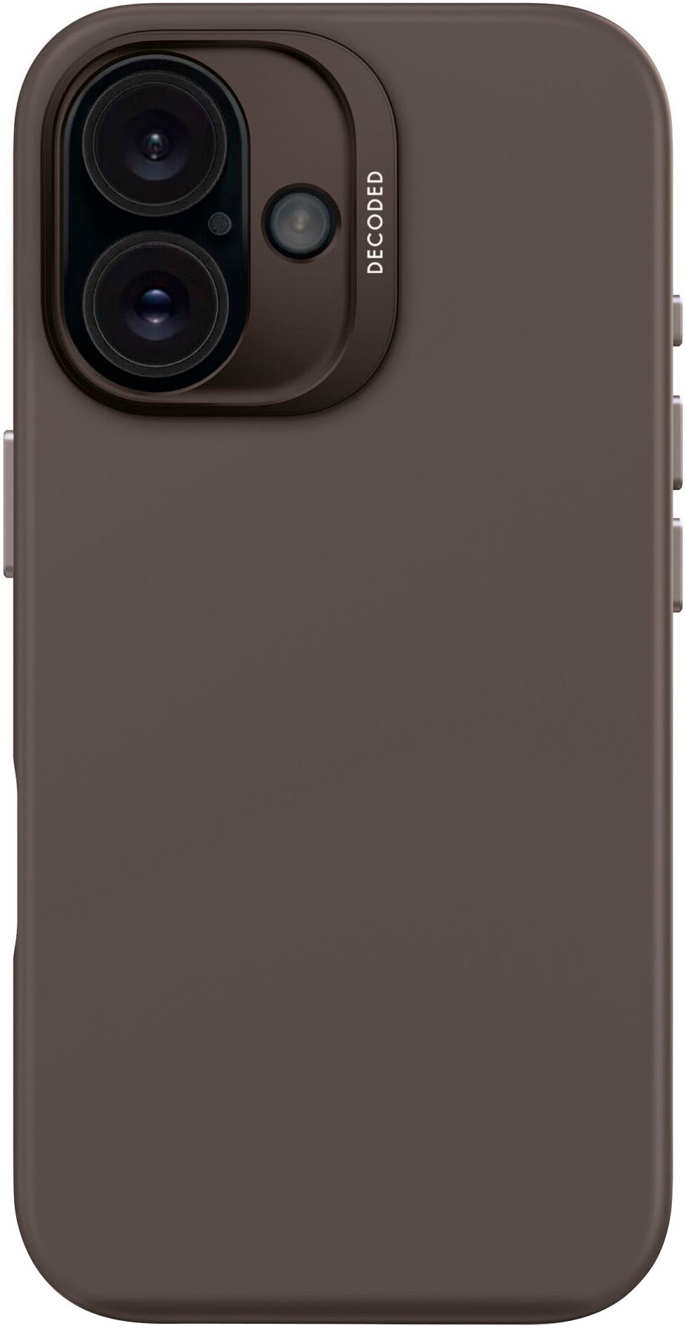 DECODED Smartphone-Hülle »AntiMicrobial Silicone Backcover iPhone 16«, iPhone 16, 15,5 cm (6,1 Zoll)