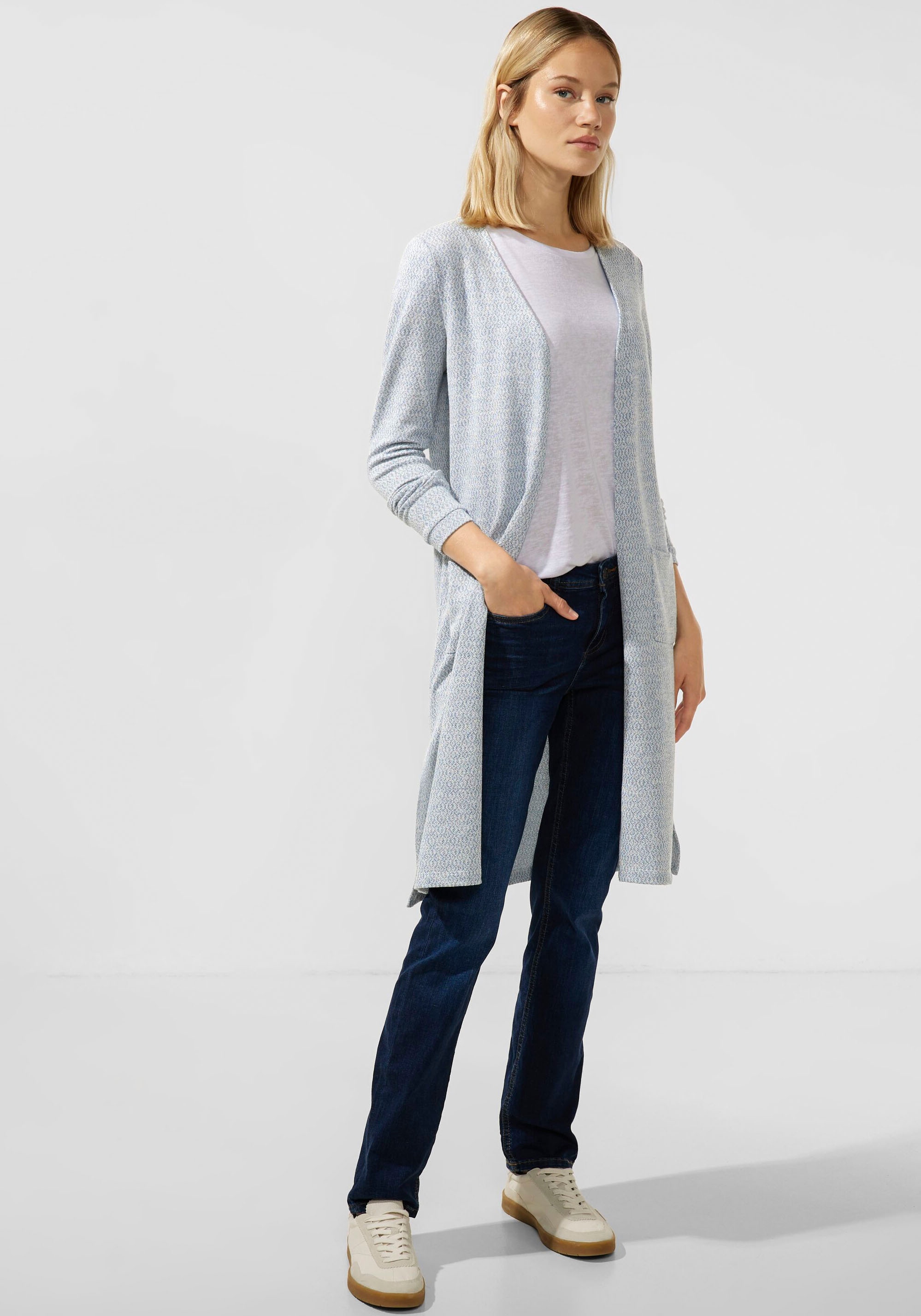 STREET ONE Longsleeve, mit Eingrifftaschen