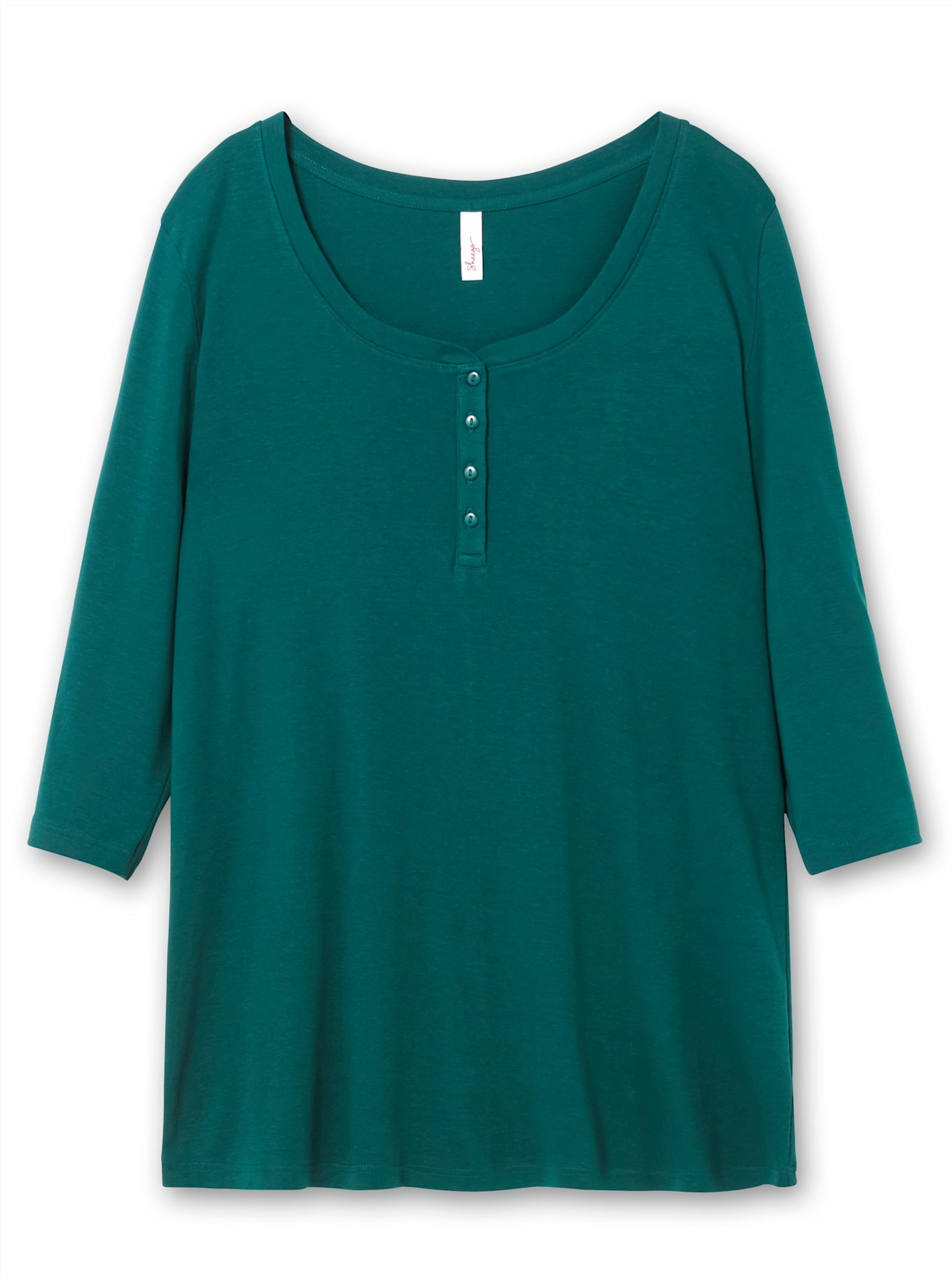 Sheego 3/4-Arm-Shirt »3/4-Arm-Shirt«, (1 tlg.)