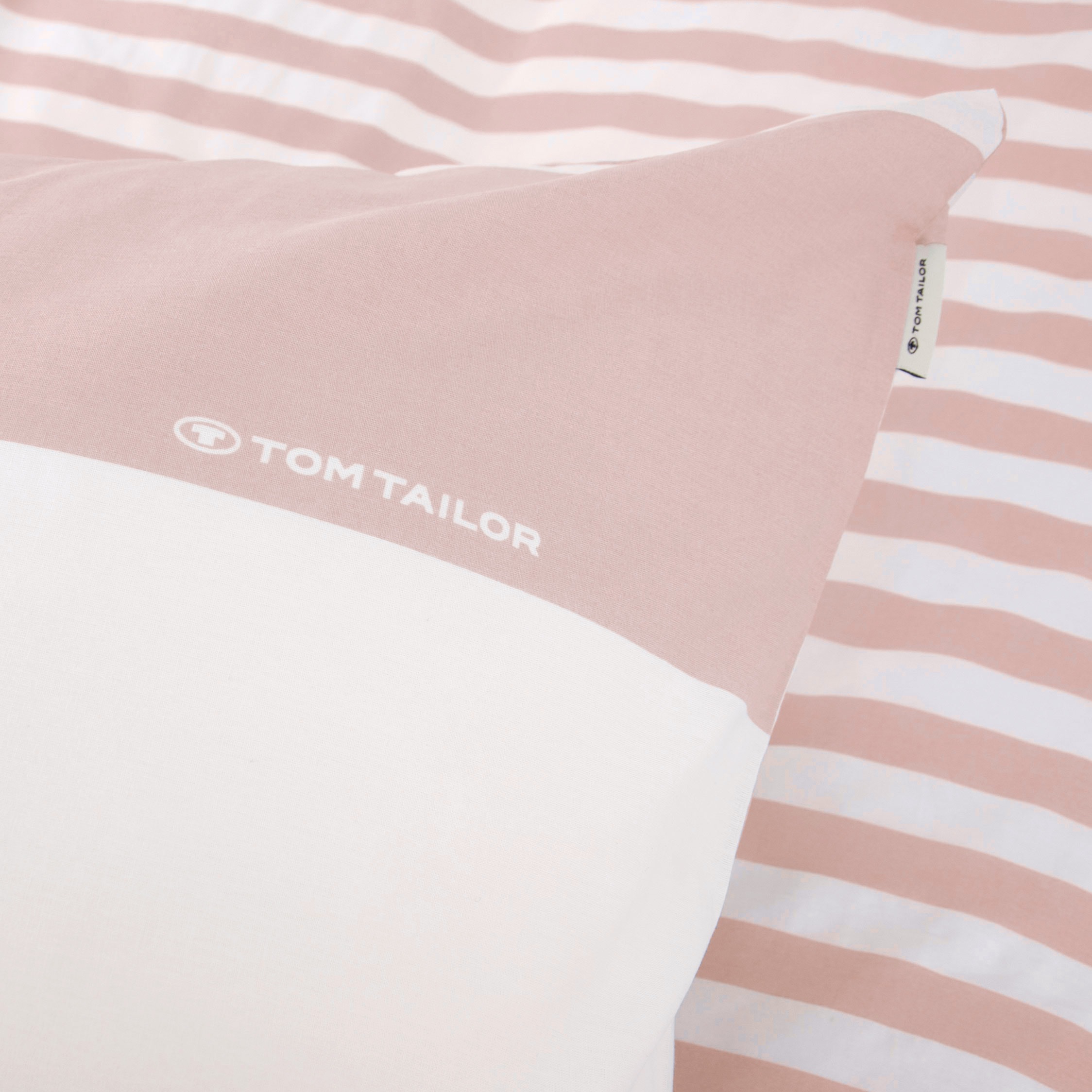TOM TAILOR HOME Wendebettwäsche »SIENA in Gr. 135x200cm, 155x220cm oder 200x220cm«, gestreifte Bettwäsche aus Baumwolle, Bettwäsche mit Wendeoptik