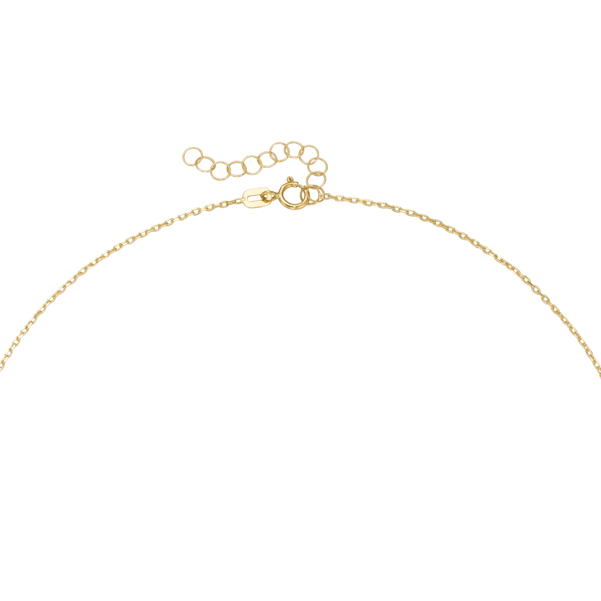 Luigi Merano Goldkette »mit Herz Anhänger mit Brillant, Gold 585«