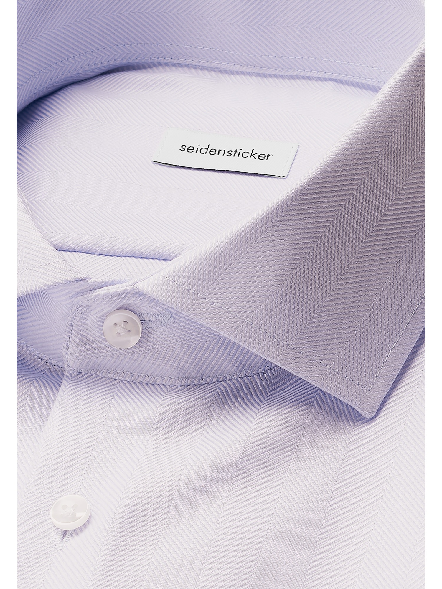 seidensticker Businesshemd »Schwarze Rose« Slim 1/1 Kentkragen Fischgrat