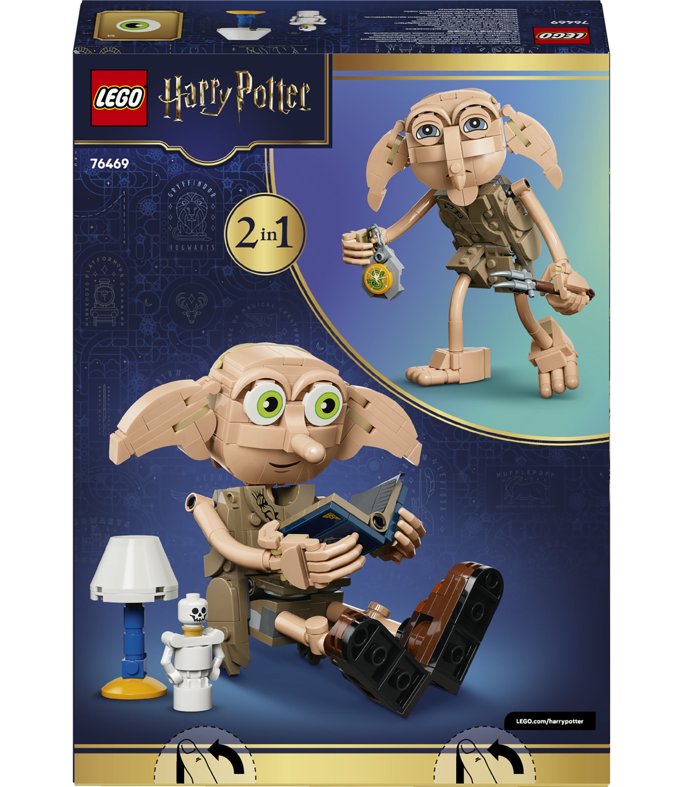 LEGO® Konstruktionsspielsteine »Dobby, der Freie Elf (76469), LEGO Harry Potter« Made in Europe