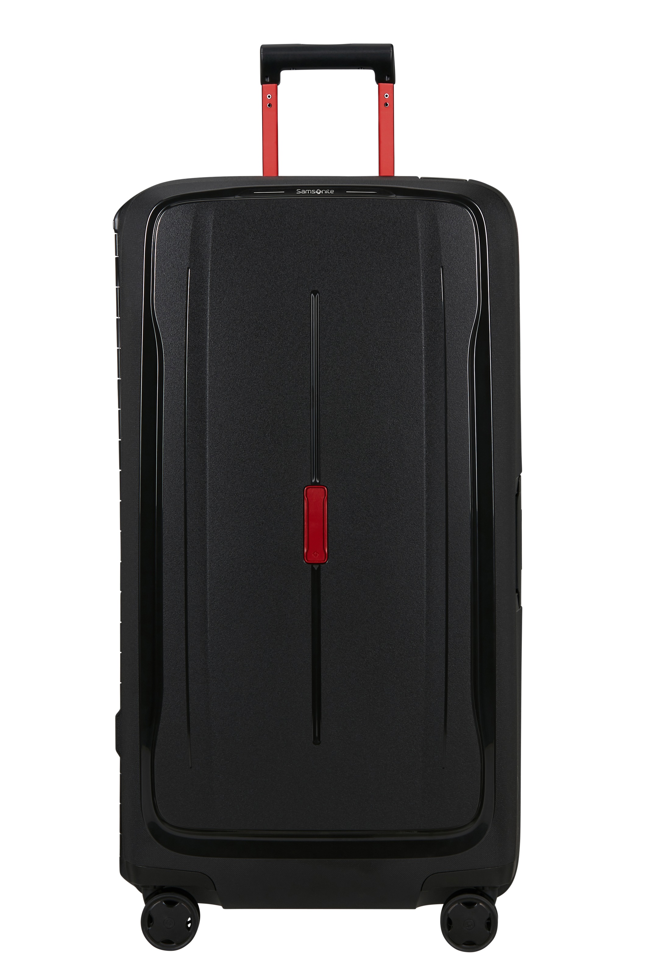 Samsonite Hartschalen-Trolley »ESSENS« 110 l 4 Rollen mit Teleskopgriff, mit Soft-Touch-Tragegriff, mit Adressetikett