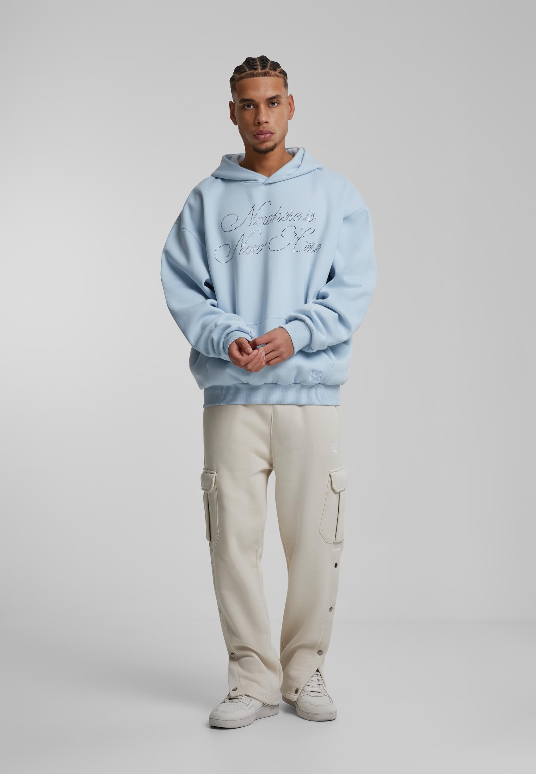 Karl Kani Kapuzensweatshirt »Karl Kani Karl Kani OG Rhinestone OS Hoodie«, (1 tlg.)