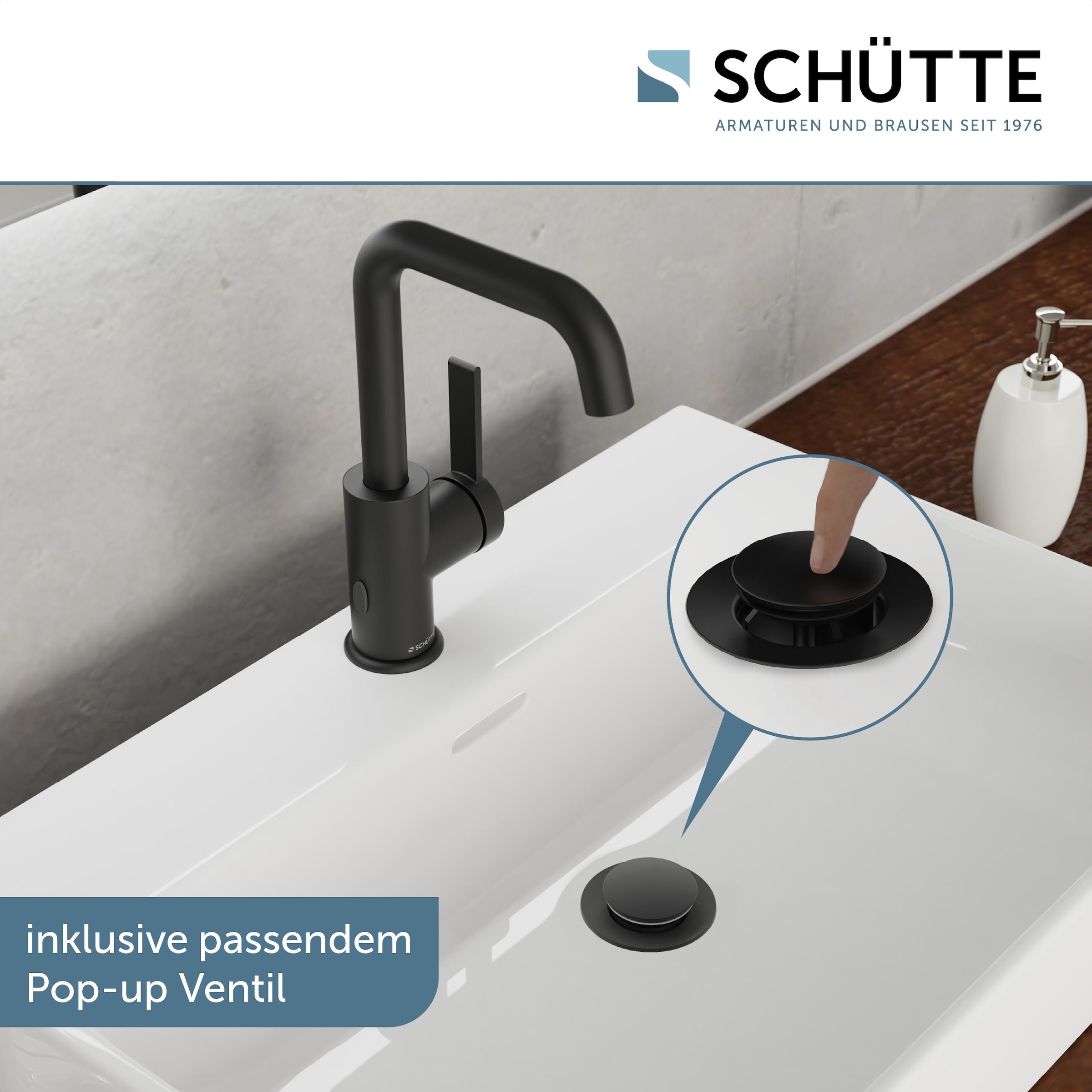 Schütte Waschtischarmatur »»LOS ANGELES««, (1 St.), Praktische Cold-Start-Funktion zum Energiesparen