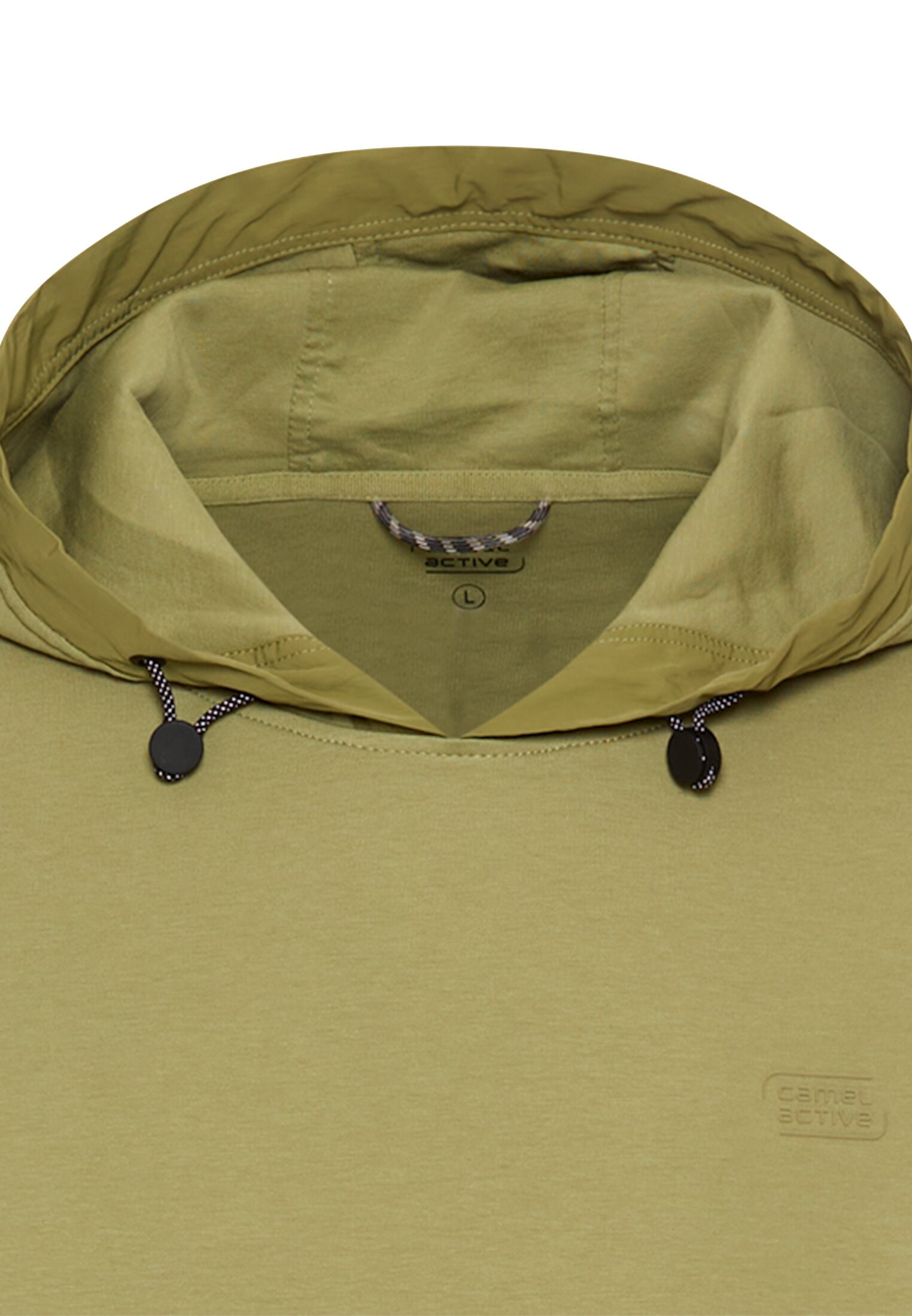 camel active Sweatshirt, mit verstellbarer Kapuze