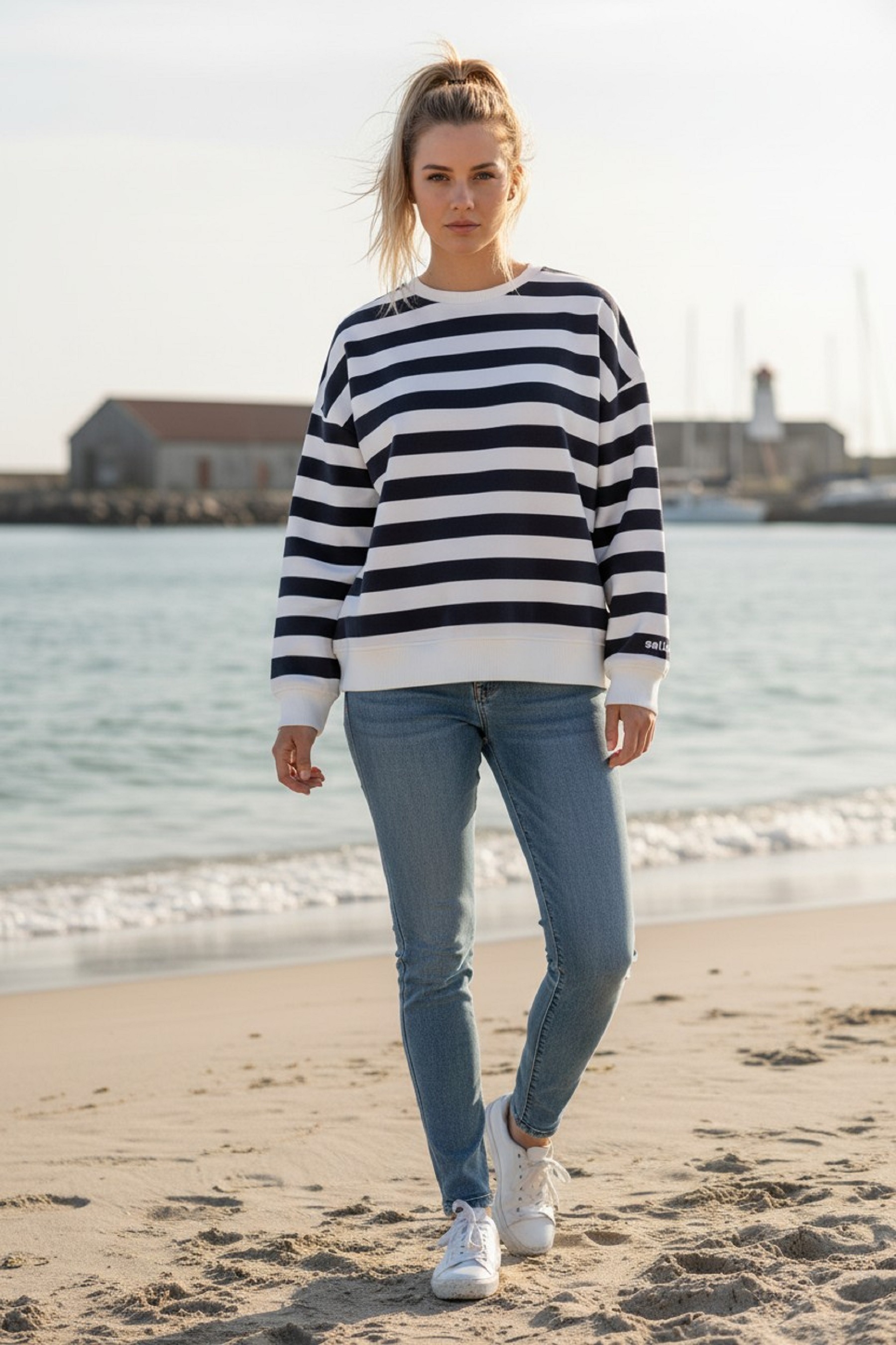 salzhaut Kapuzenpullover »Pullover ARFEN«