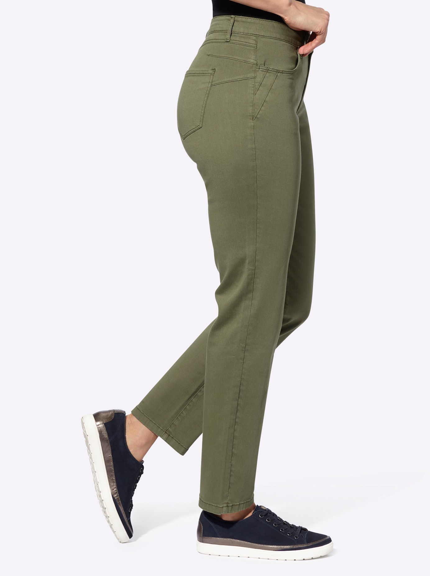 Casual Looks Bequeme Jeans, (1 tlg.)