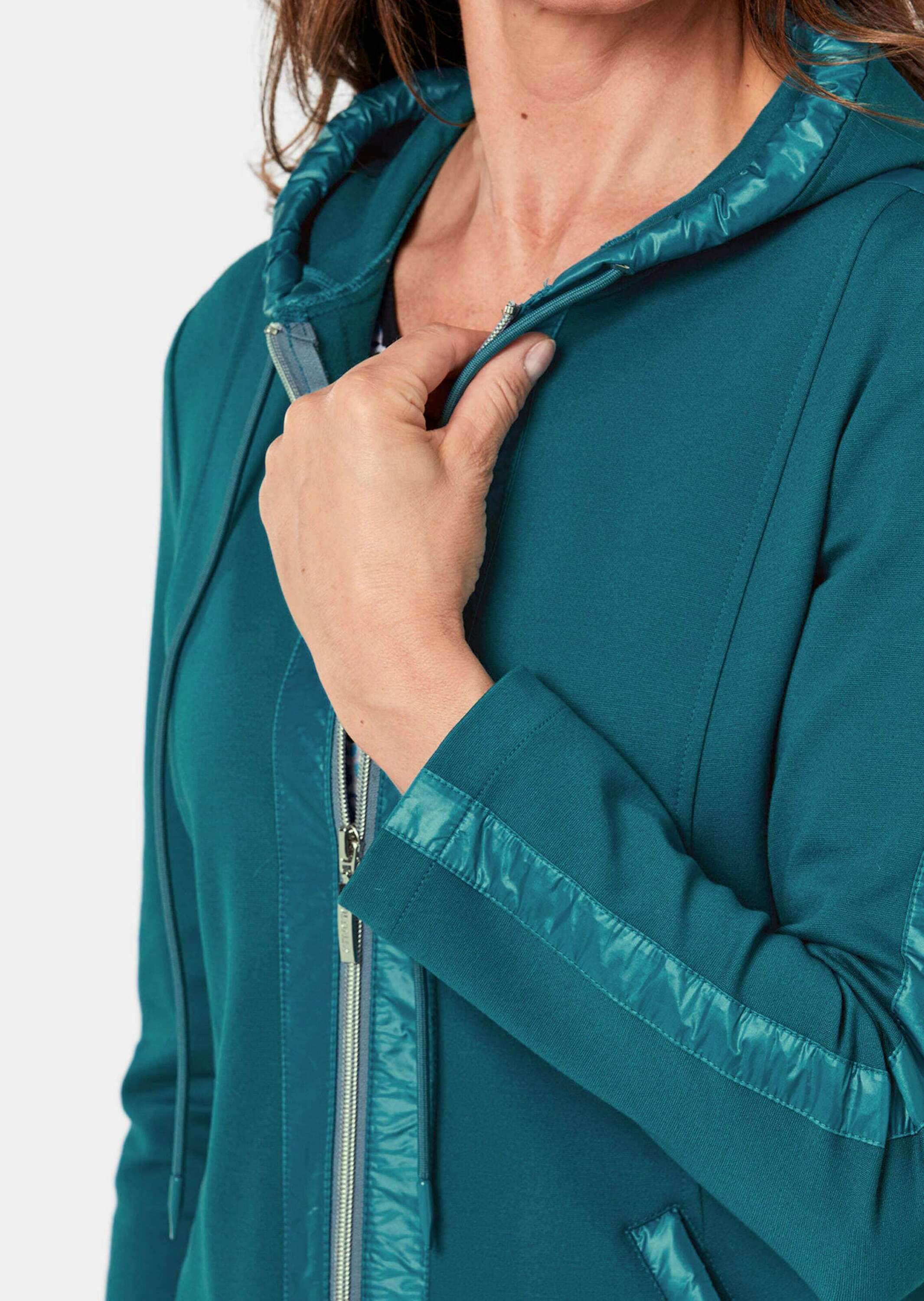 GOLDNER Kurzjacke »Freizeitjacke mit Kapuze bequeme Freizeitjacke mit Kapuze«