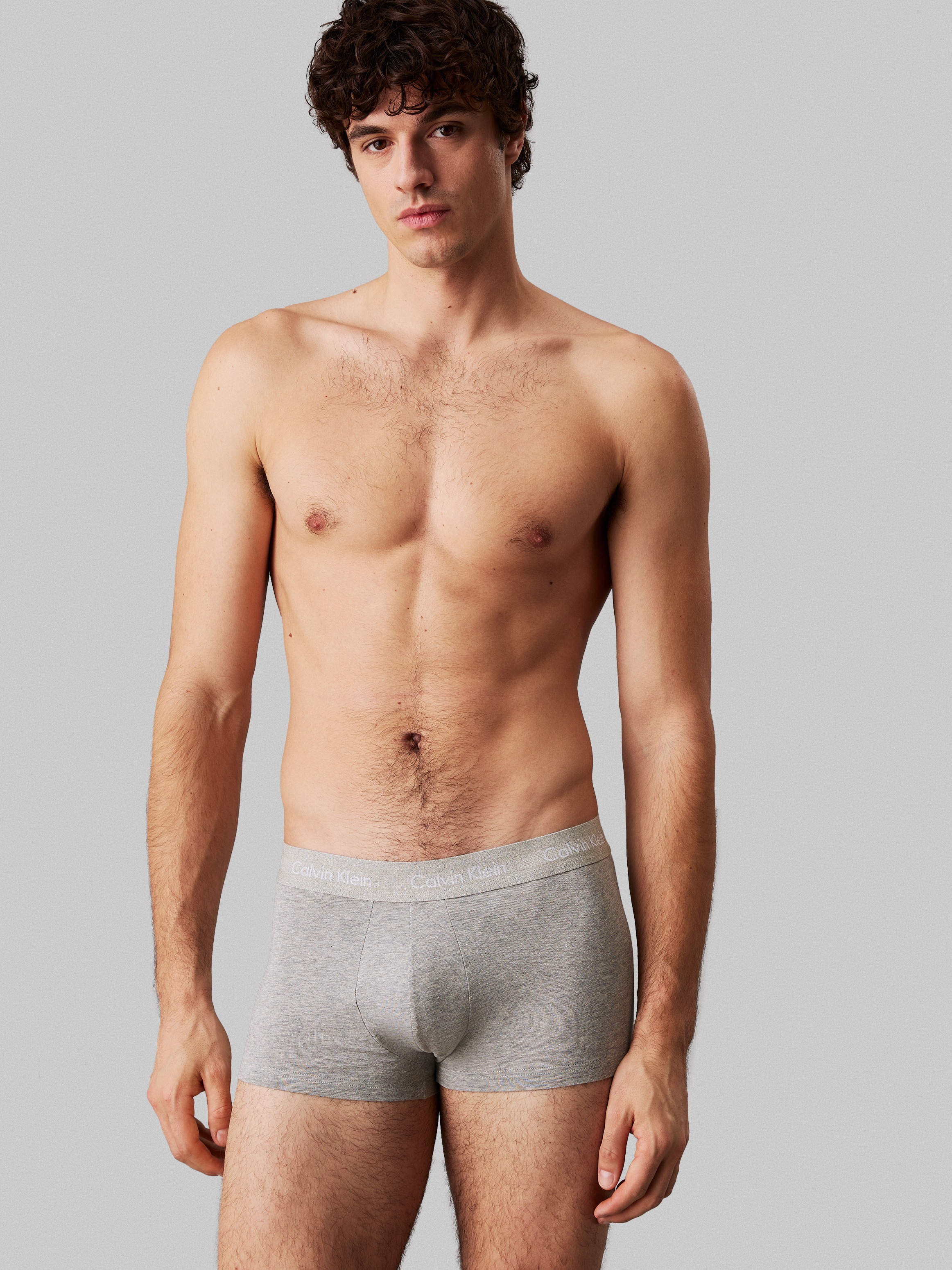 Calvin Klein Underwear Trunk, (Packung, 3 St., 3er-Pack), mit Logoschriftzug am Wäschebund