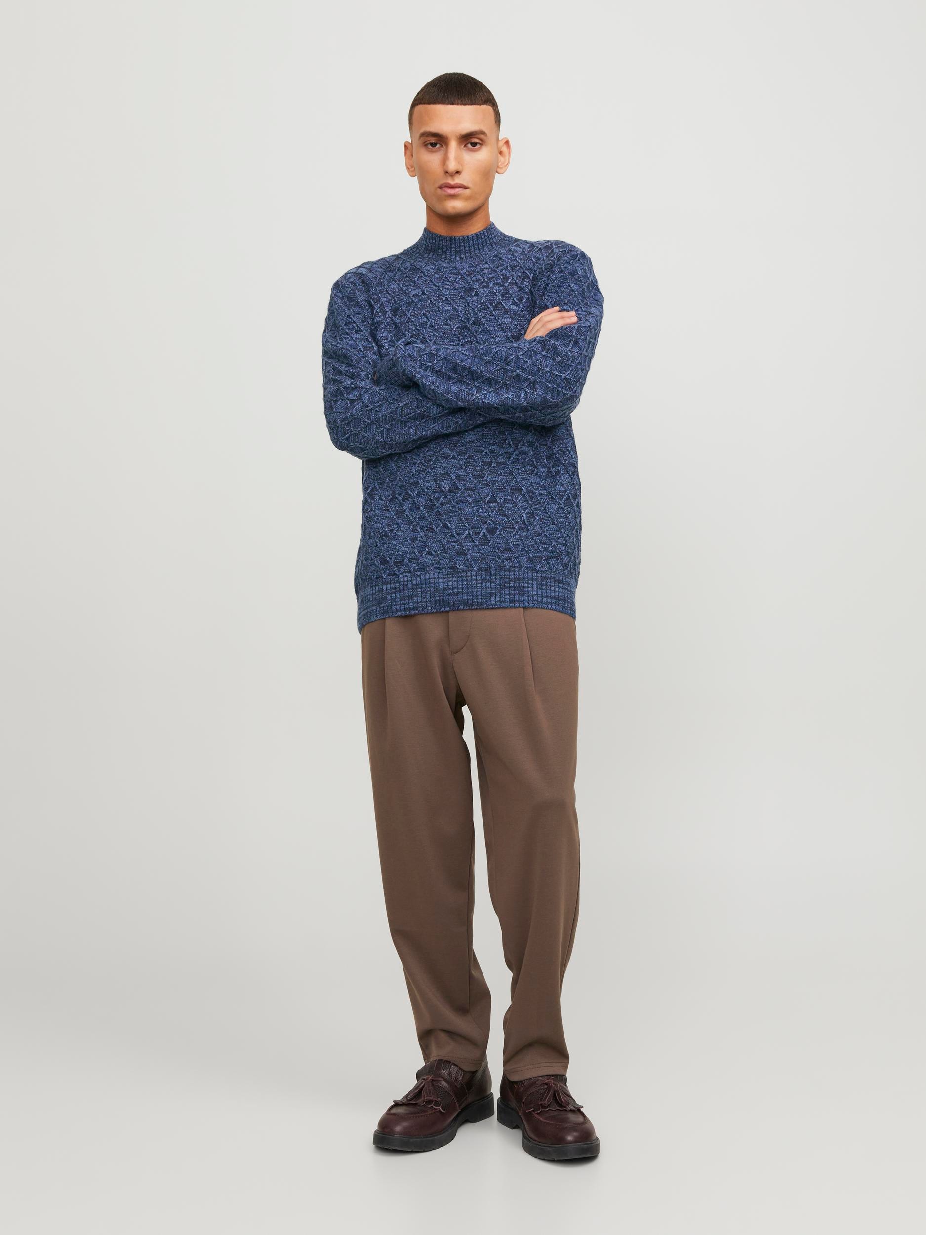 Jack & Jones Stehkragenpullover »JPRCCZIGGI KNIT MOCK NECK LN«