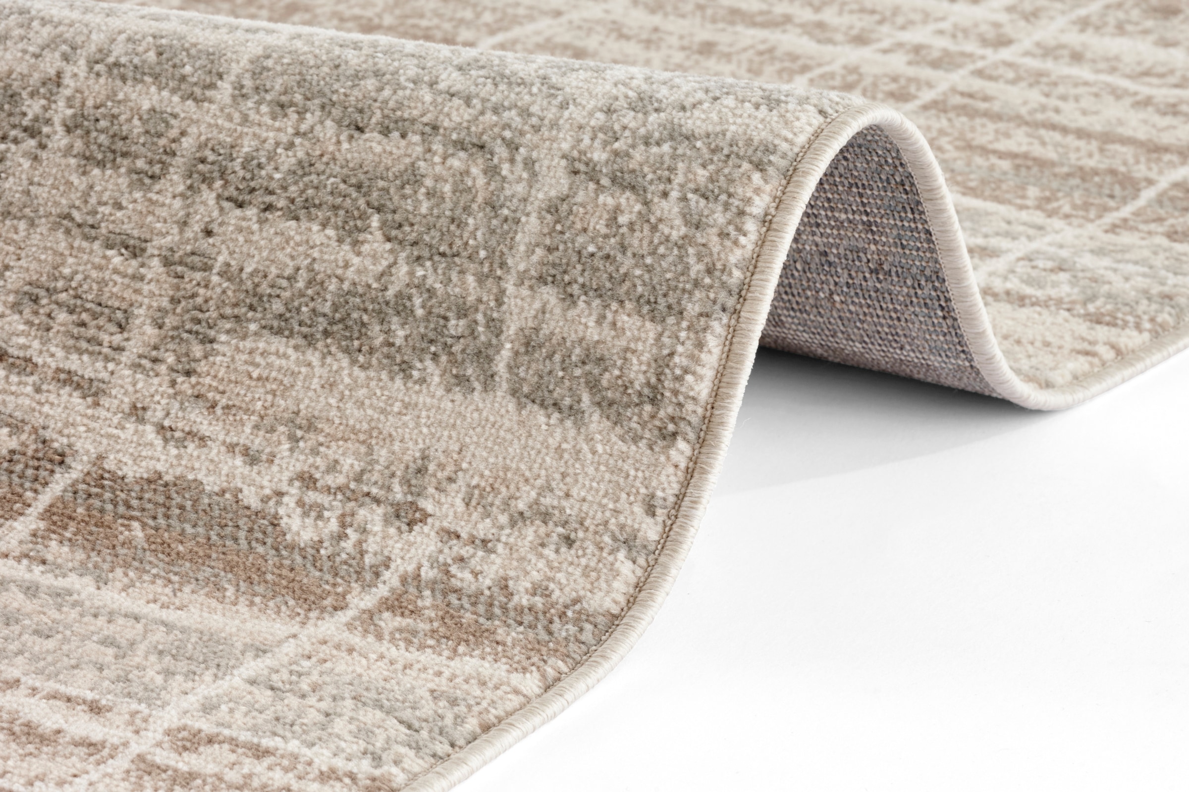 HANSE Home Teppich »Jord«, rechteckig, 8 mm Höhe, Kurzflor, Läufer, Vintage, Wohnzimmer, Schlafzimmer, Esszimmer, Flur