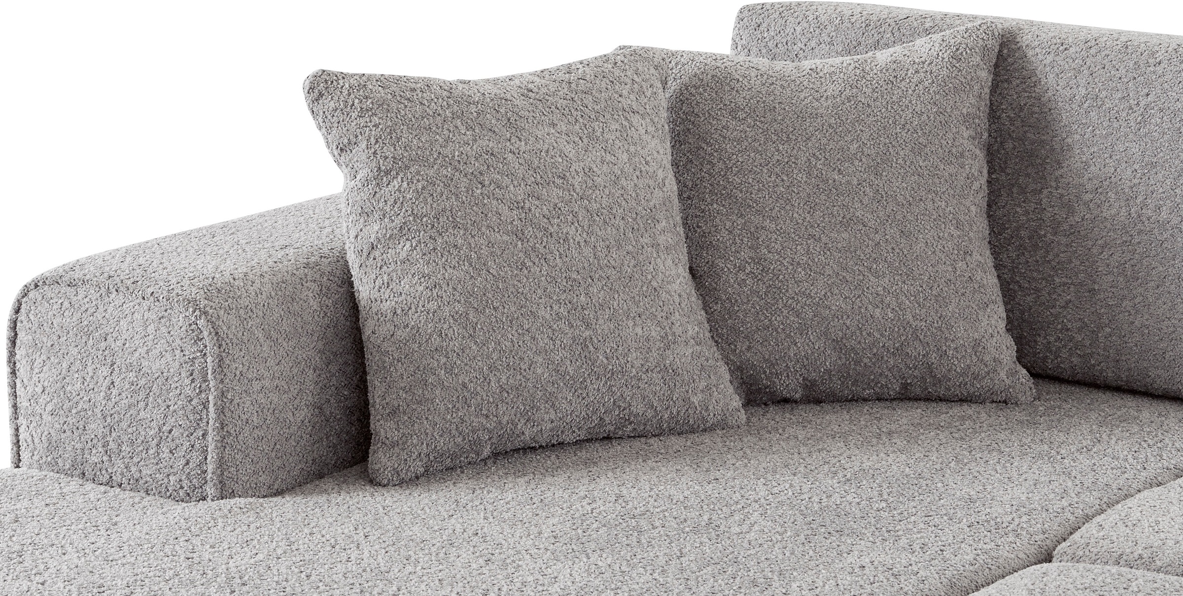 HOME AFFAIRE Györ Corner Sofa Light Gray 3